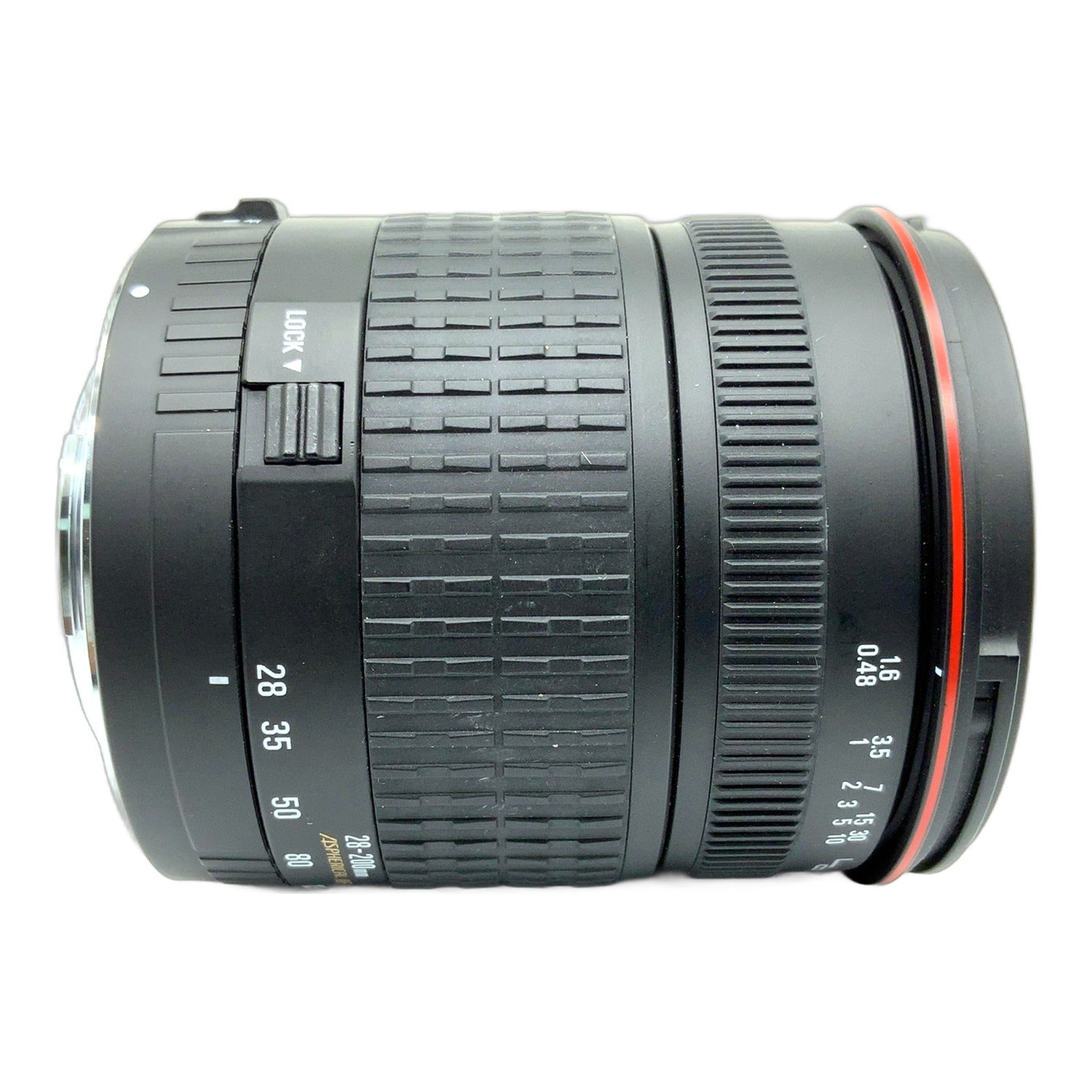 Sigma Compact Hyperzoom Aspherical IF 28-200mm 1:3.5-5.6 (Sigma AF) Pilz!
