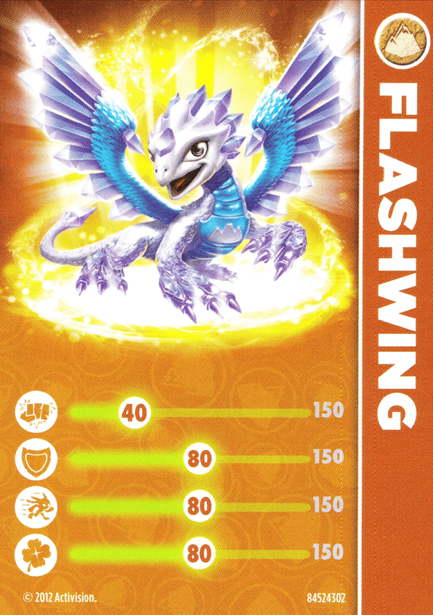 Skylanders Giants Flashwing Karte
