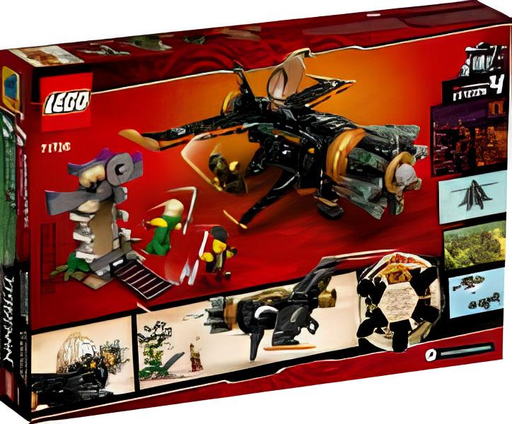 LEGO Ninjago 71736 Cole's Boulder Chase