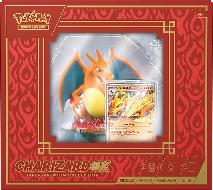Pokémon Crimson &amp; Purple Charizard-ex Super Premium Collection (German)