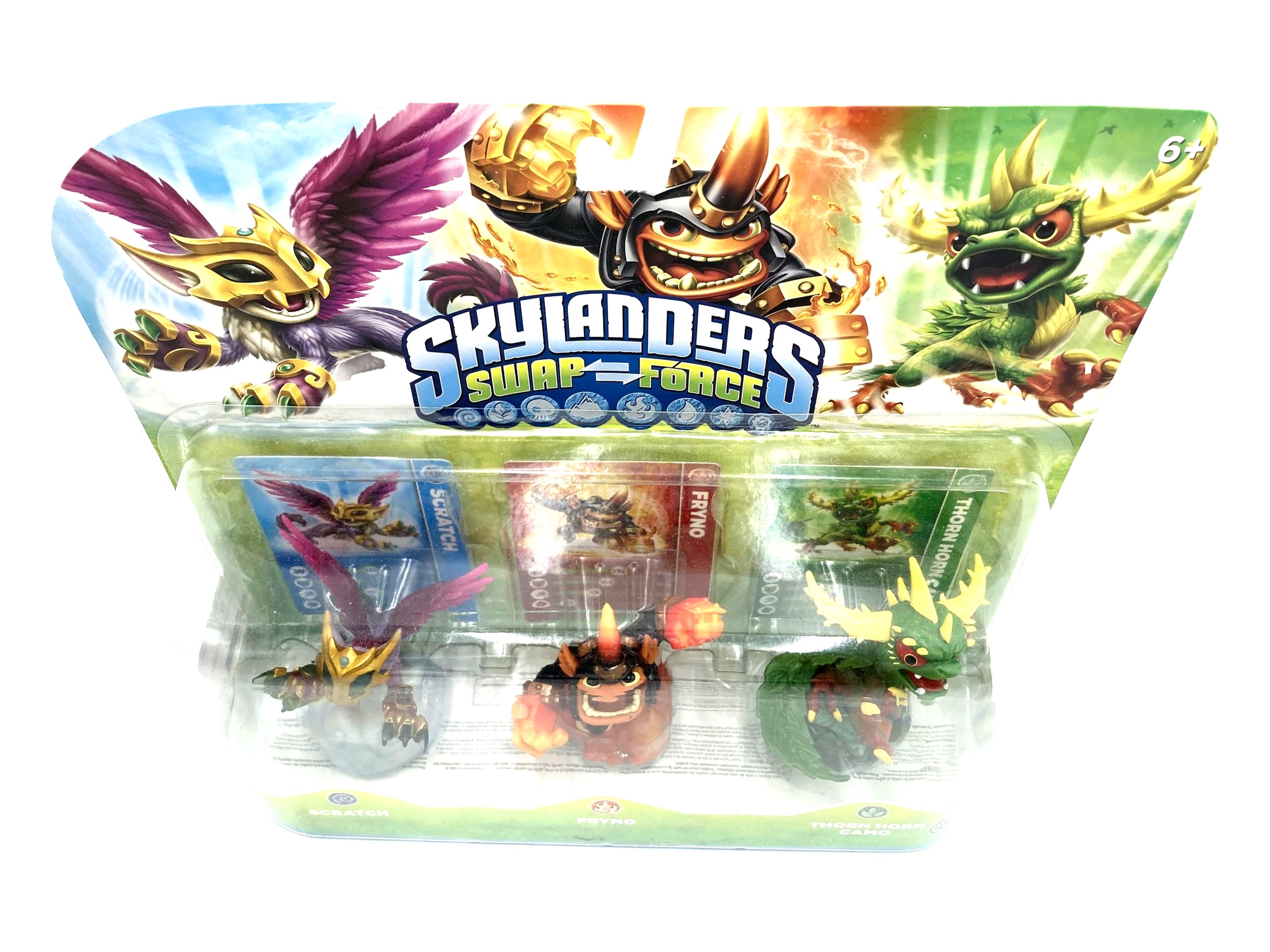 Skylanders Swap Force 3-pack Scratch Fryno Camo new and in original packaging