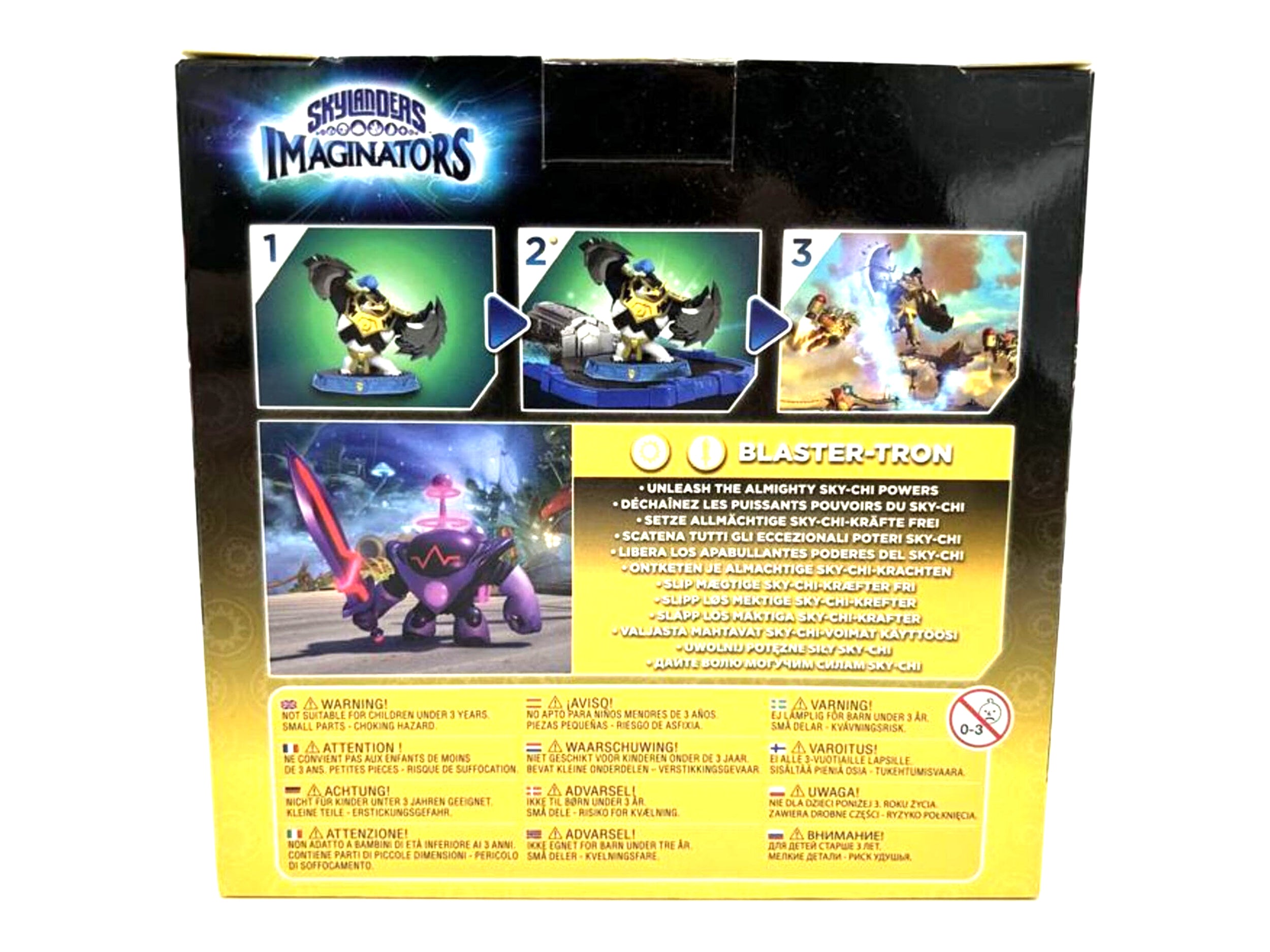 Skylanders Imaginators Blaster-Tron Figure in Original Packaging