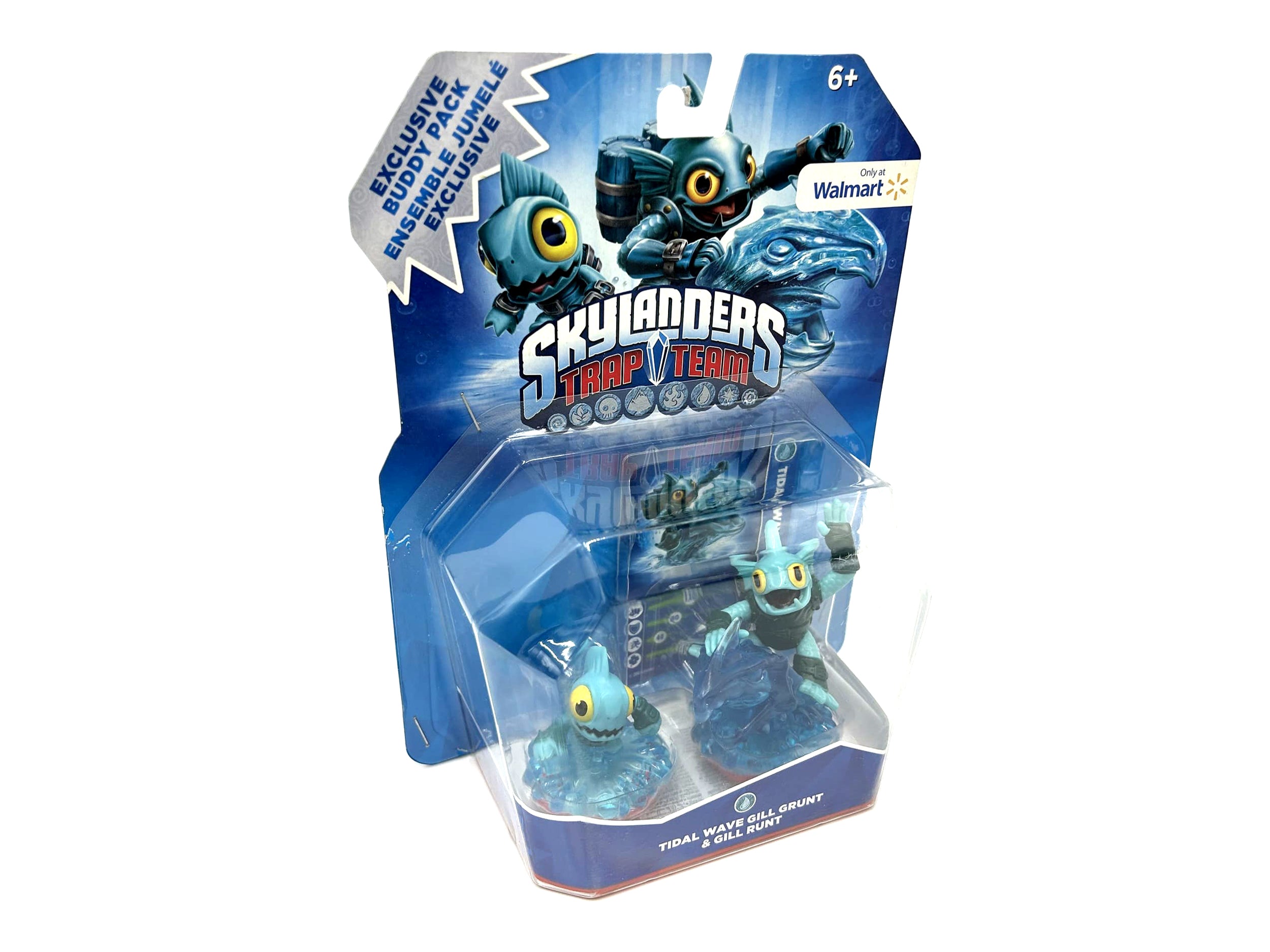 Skylanders Trap Team Tidal Wave Gill Grunt &amp; Gill Runt Duo Pack Walmart Edition