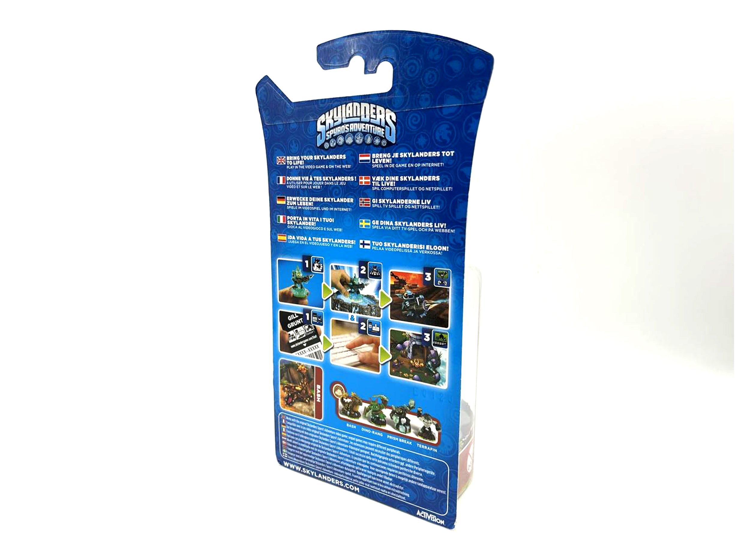 Skylanders Spyros Adventure Figure Blue Bash in Original Packaging OVP