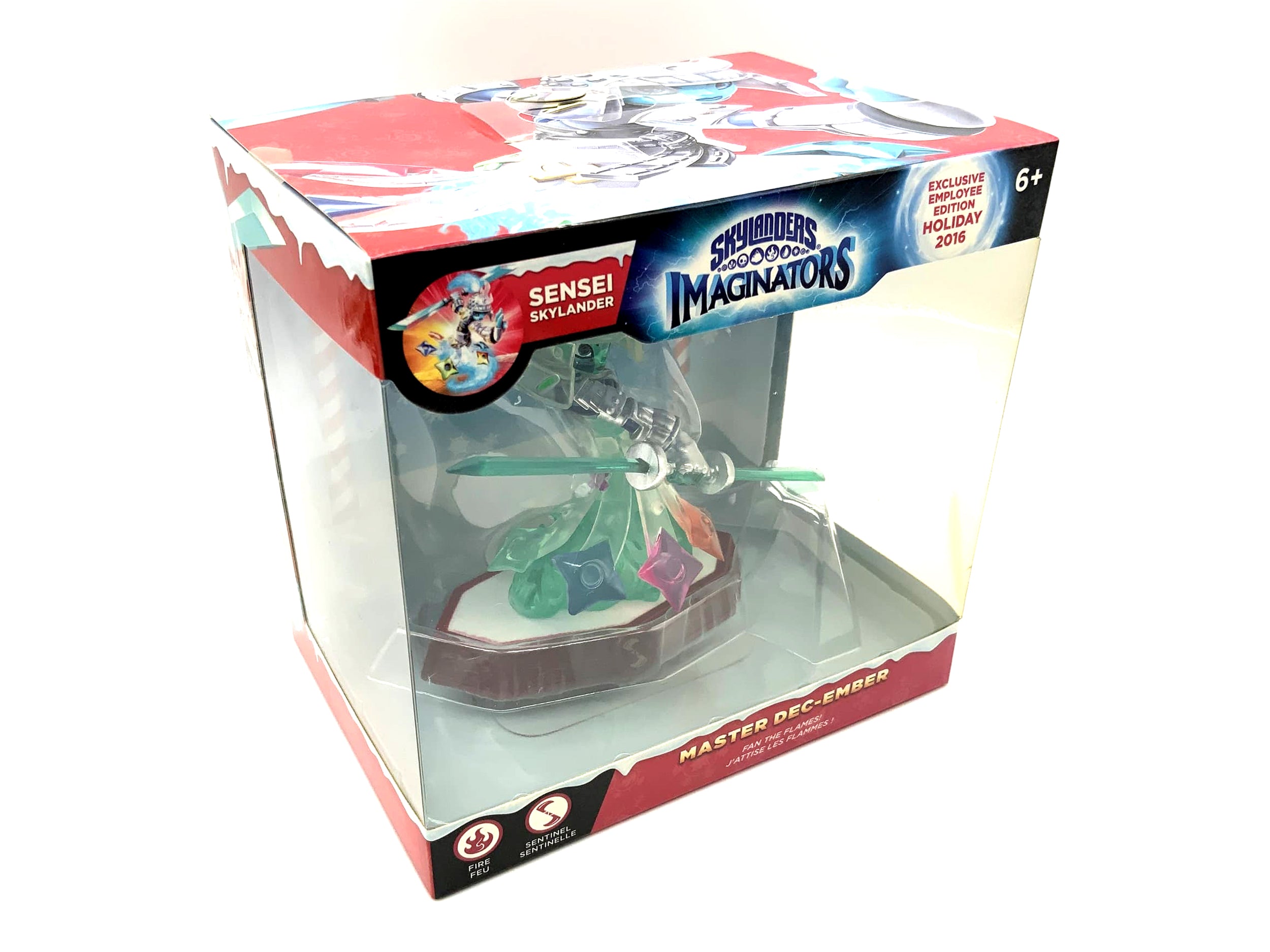 Skylanders Imaginators Sensei Master Dec-Ember Employee Holiday 2016 edition OVP