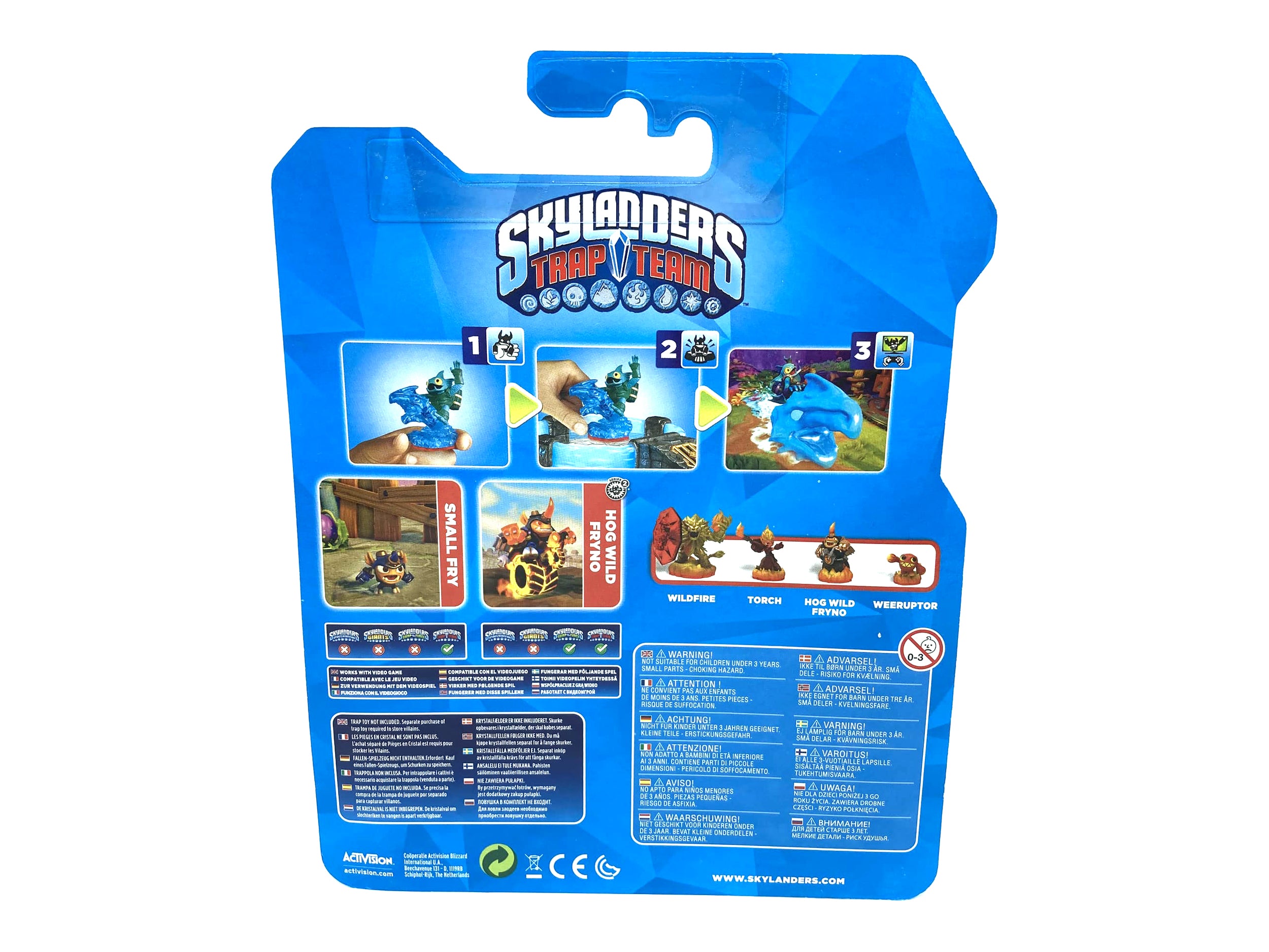 Skylanders Trap Team Hog Wild Fryno &amp; Small Fry Duo Pack