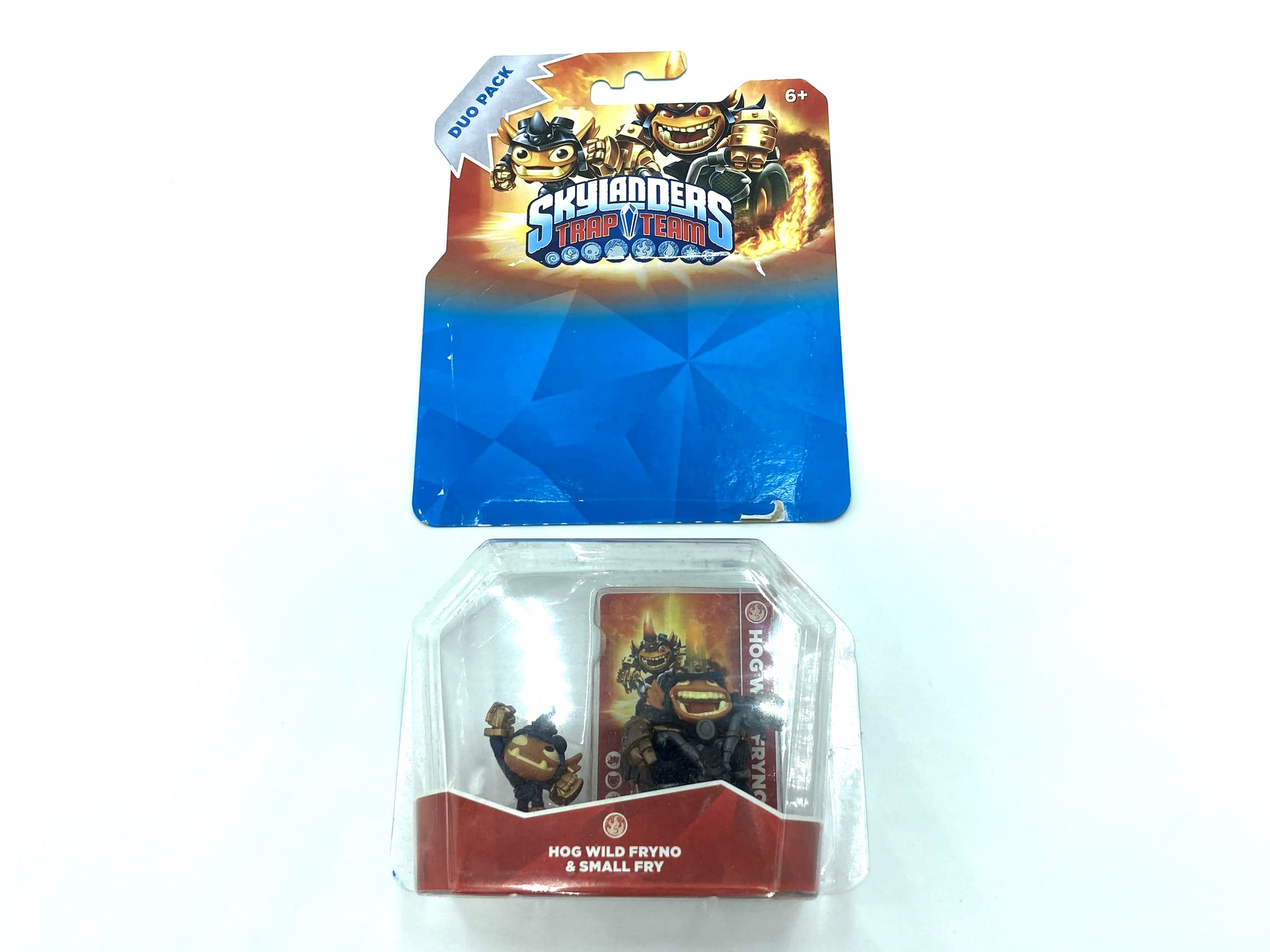 Skylanders Trap Team Hog Wild Fryno &amp; Small Fry Duo Pack OVP damaged