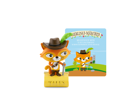 Tonie Figuren Lieblings-Märchen Der gestiefelte Kater (Neuauflage 2023) Hörfigur für Toniebox