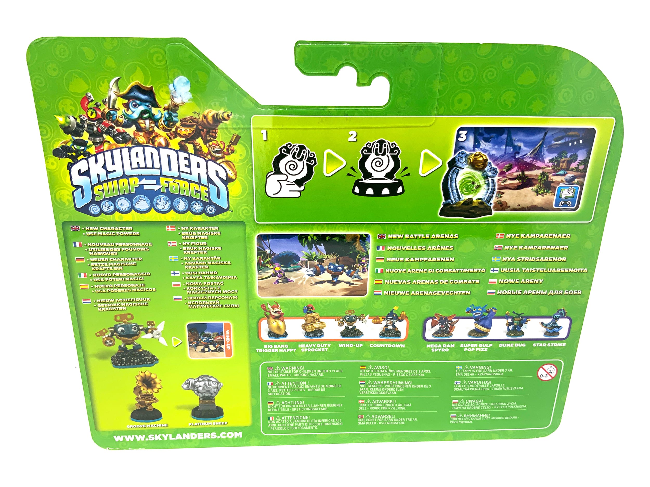 Skylanders Swap Force Sheep Wreck Island Adventure Pack in OVP