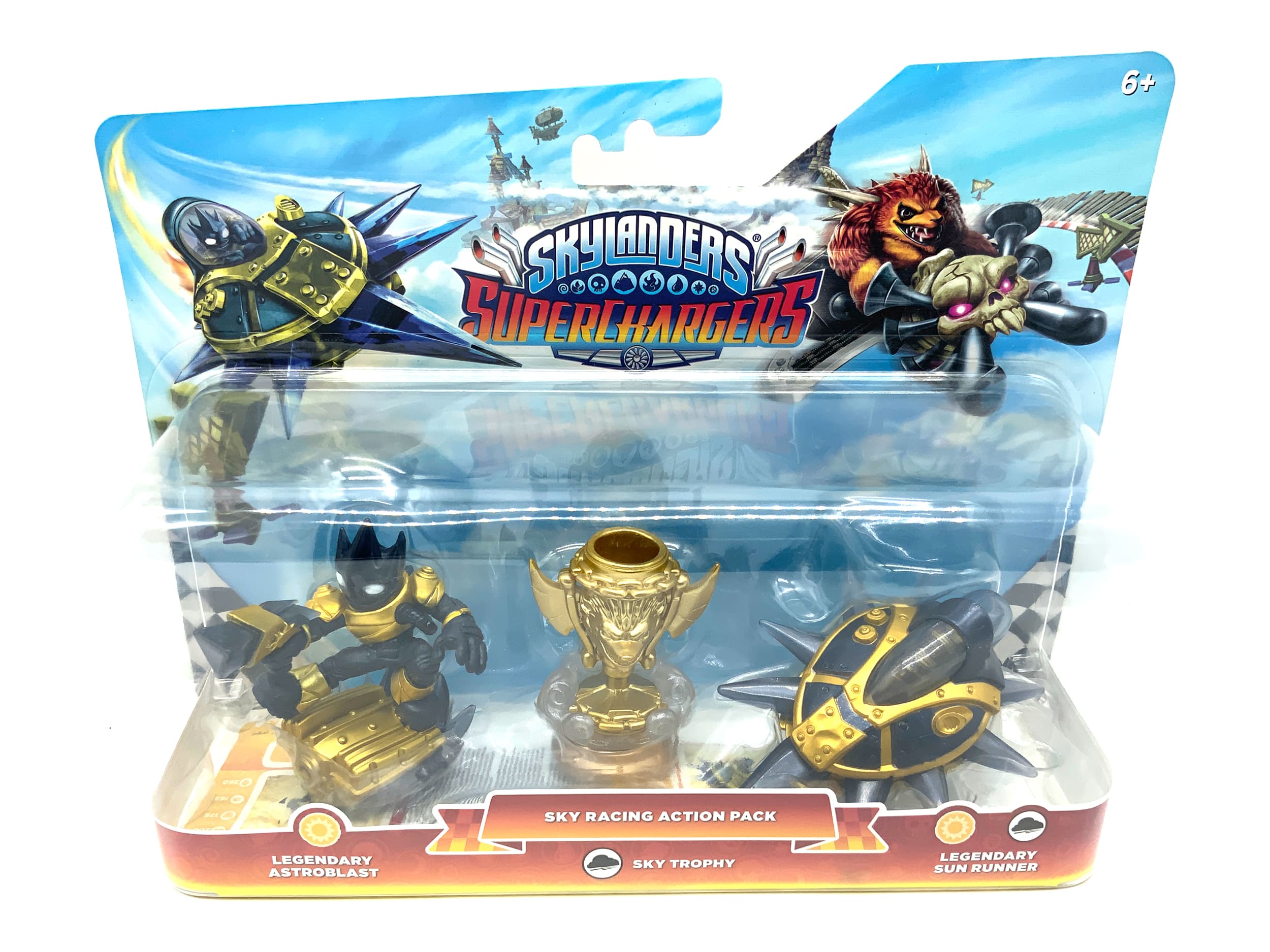 Skylanders Superchargers Legendary Sky Racing Action Pack Astroblast  in OVP