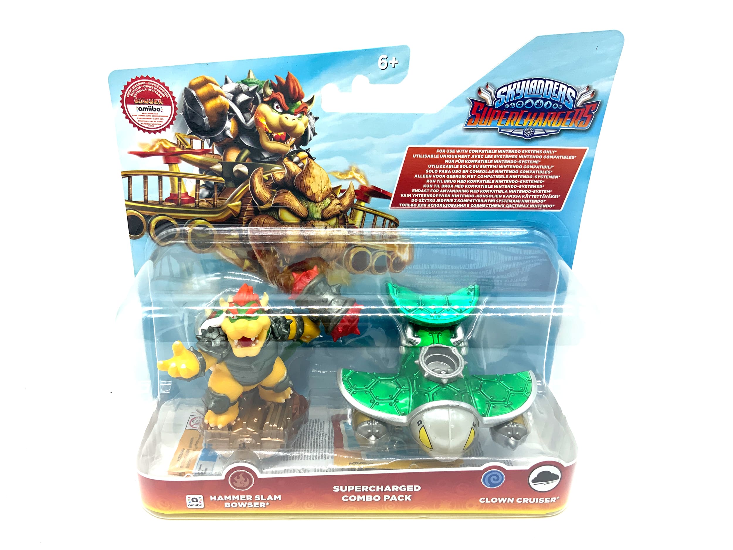 Skylanders Superchargers Nintendo Supercharged Combo Pack Bowser in OVP Amiibo