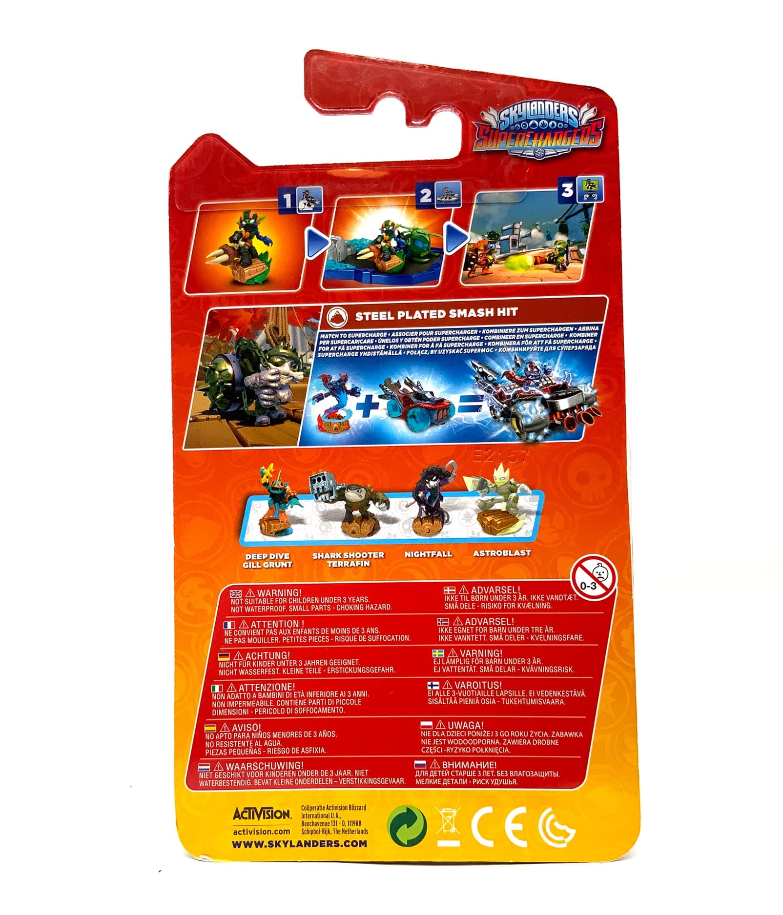 Skylanders Superchargers Steel Planted Smash Hit in OVP
