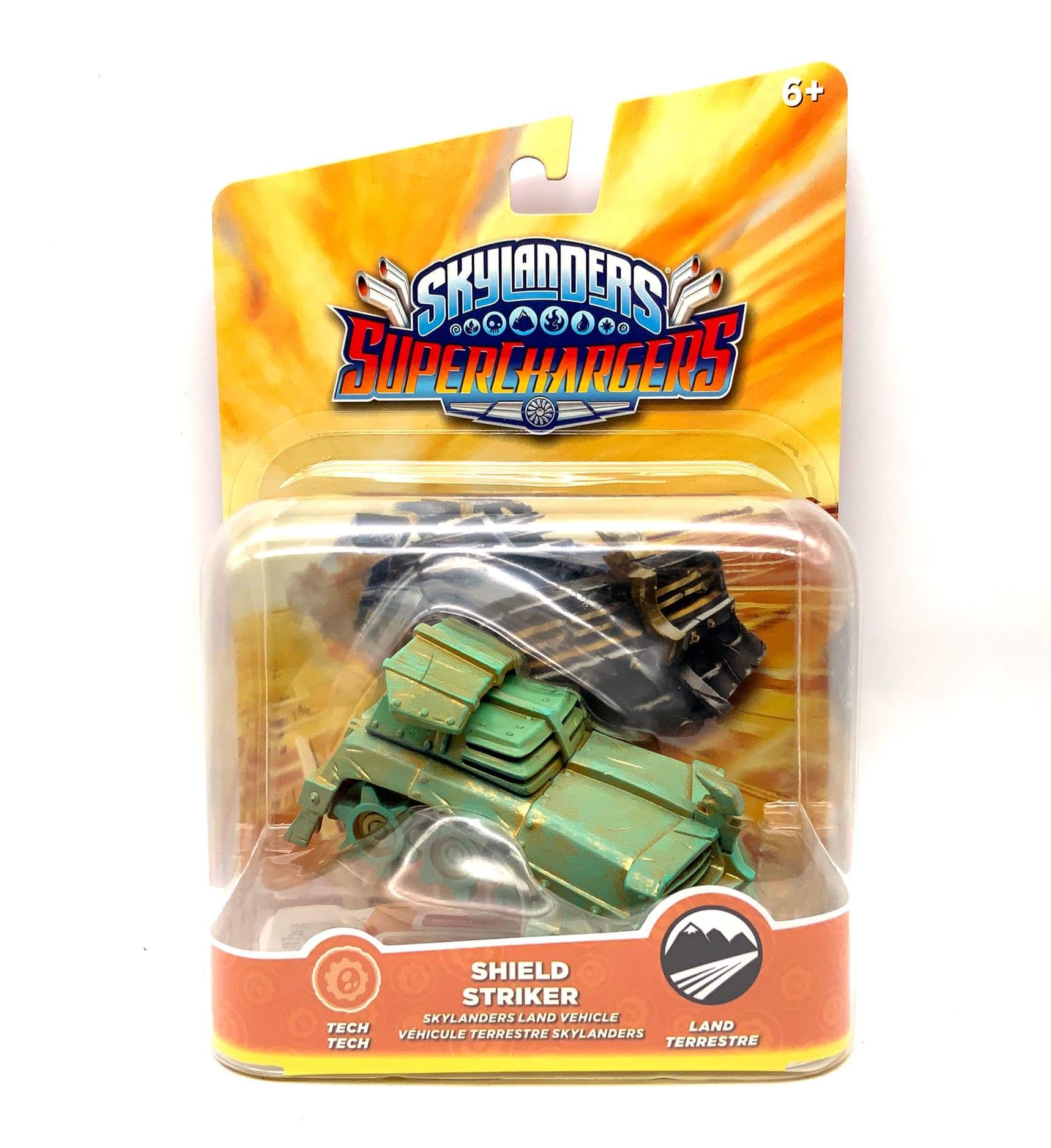 Skylanders Superchargers Shield Striker Copper Patina Chase Variante in OVP