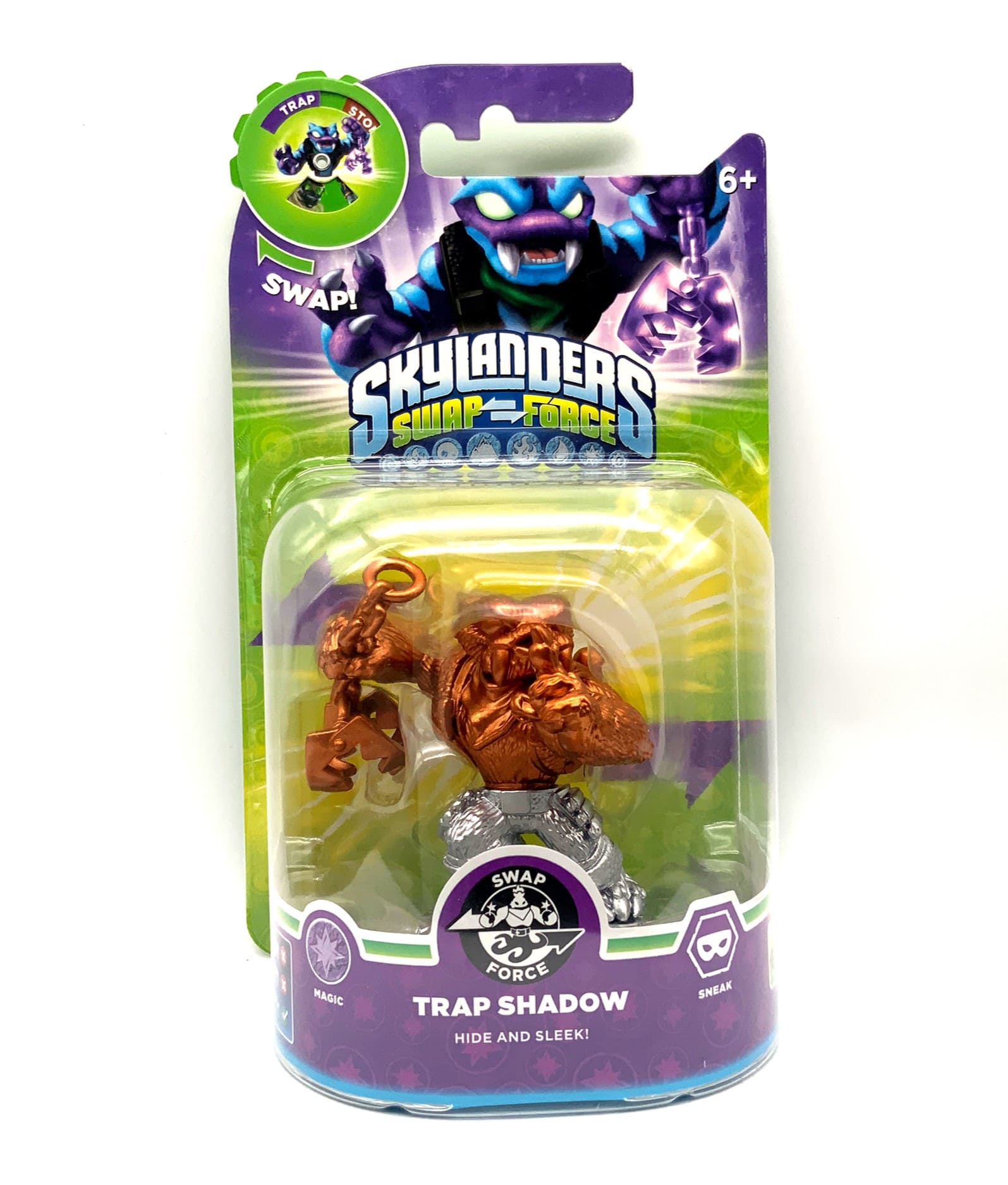 Skylanders Swap Force Bronze & Silver Trap Shadow Chase Variante OVP (geklebt)