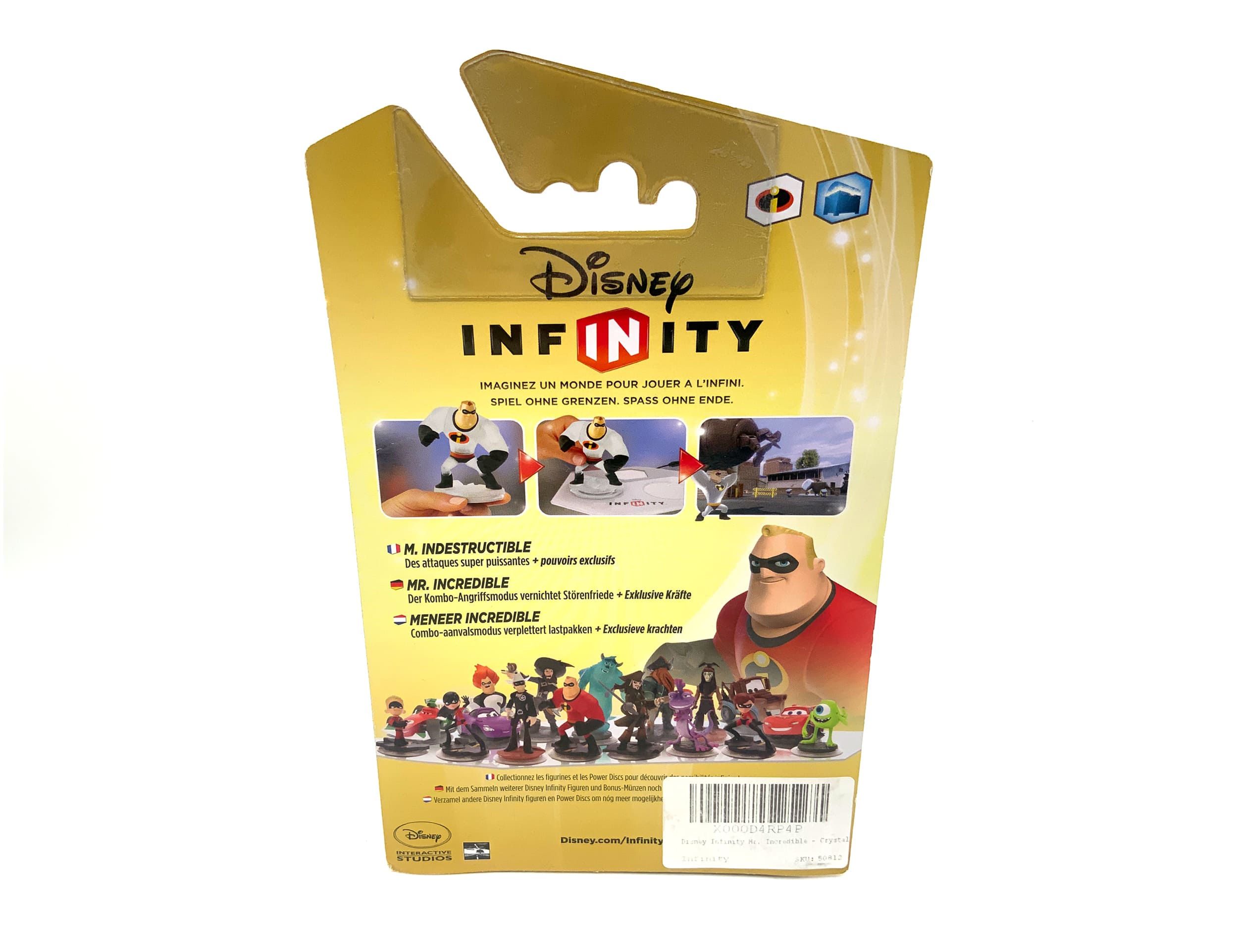 Disney Infinity 1.0 Figur Mr. Incredible (Crystal) in OVP