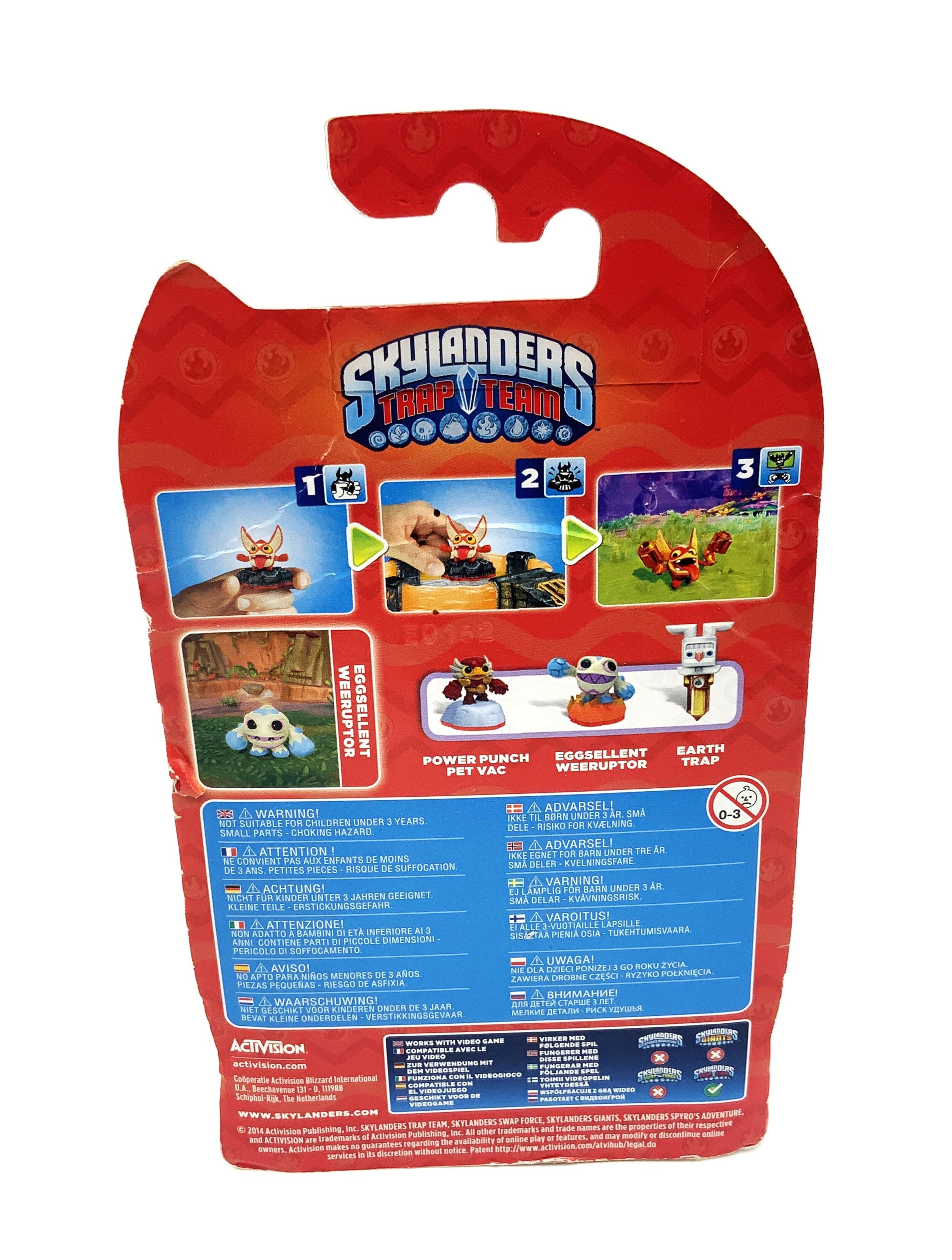 Skylanders Trap Team Eggsellent Weeruptor in OVP