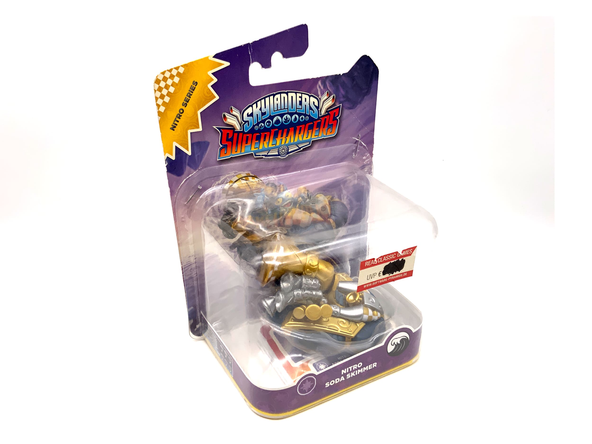 Skylanders Superchargers Figur Nitro Soda Skimmer in OVP