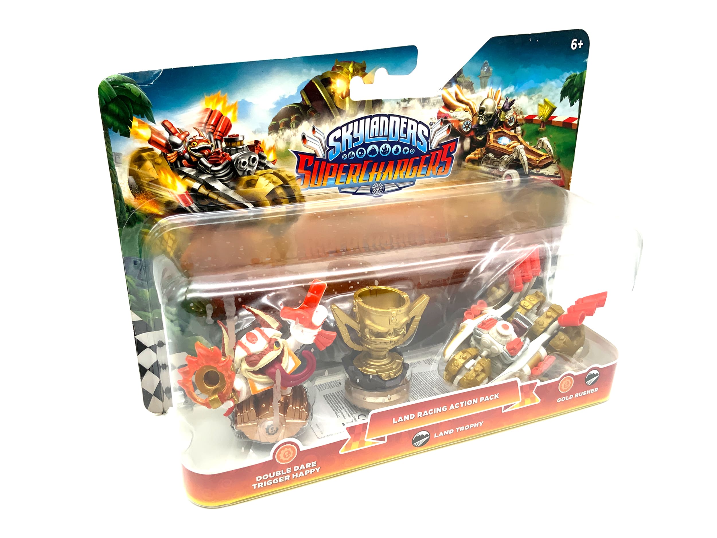 Skylanders Superchargers Land Racing Action Pack OVP Double Dare Trigger Happy