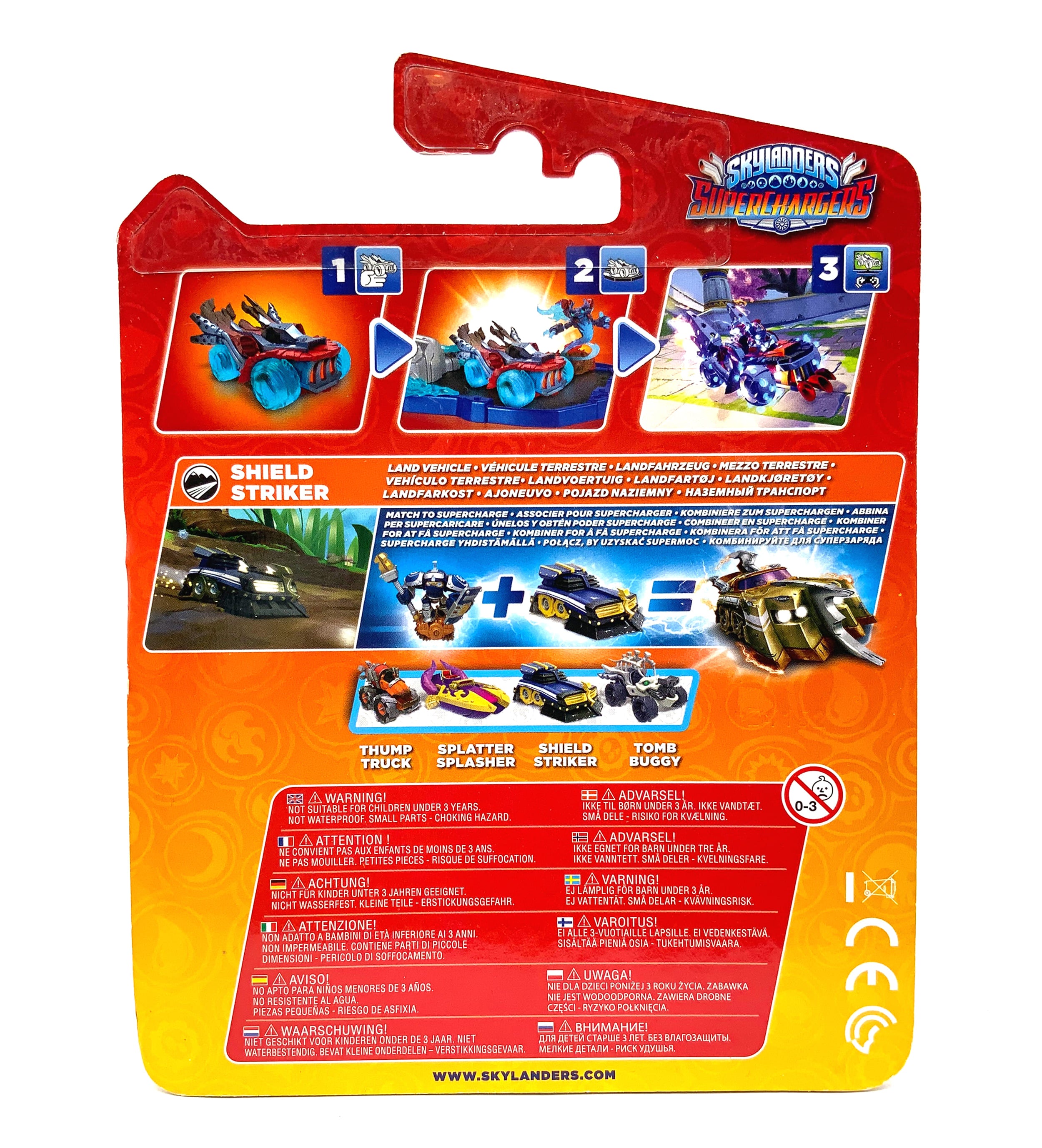 Skylanders Superchargers Shield Striker in OVP