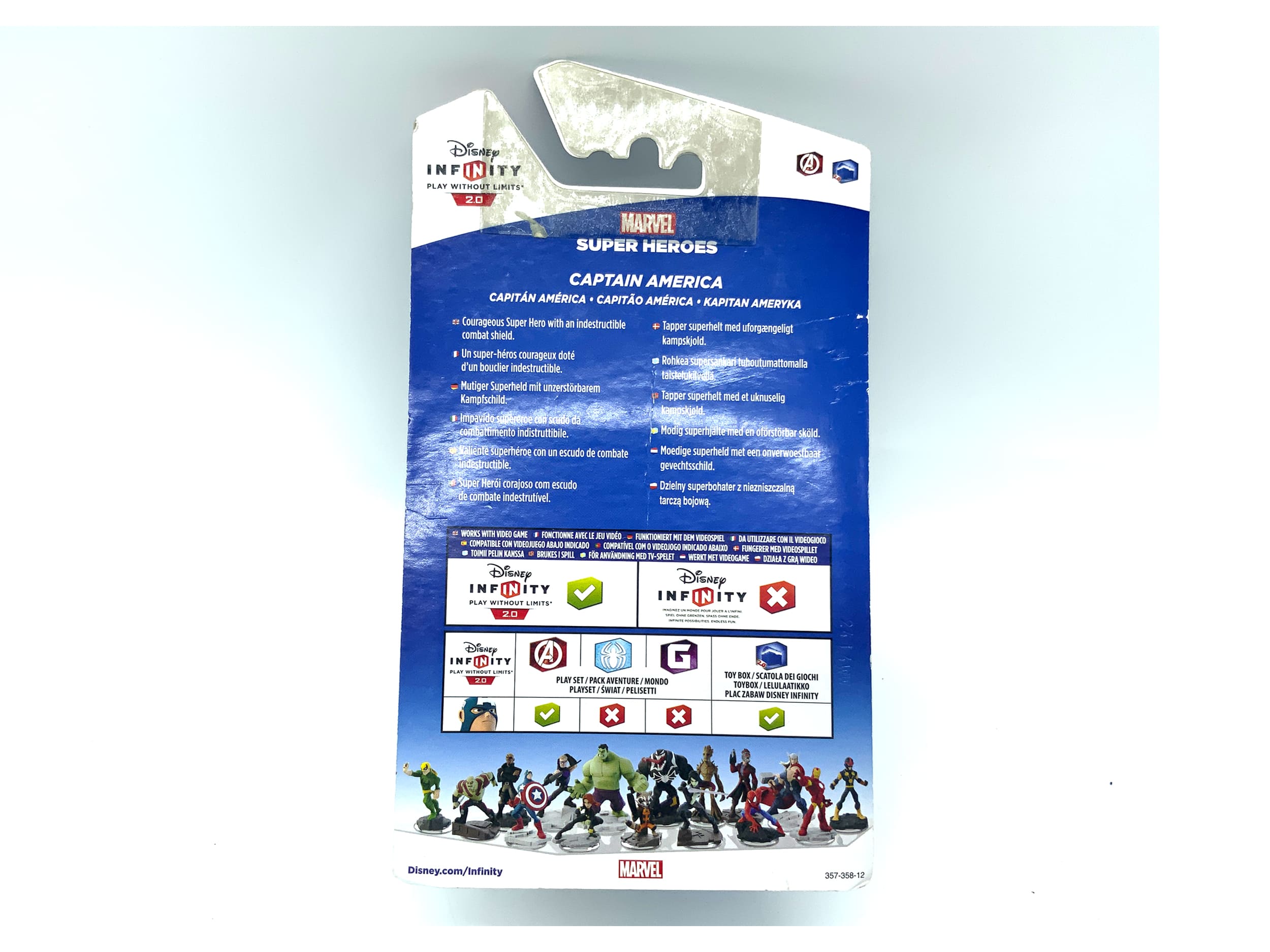 Disney Infinity 2.0 Captain America in OVP