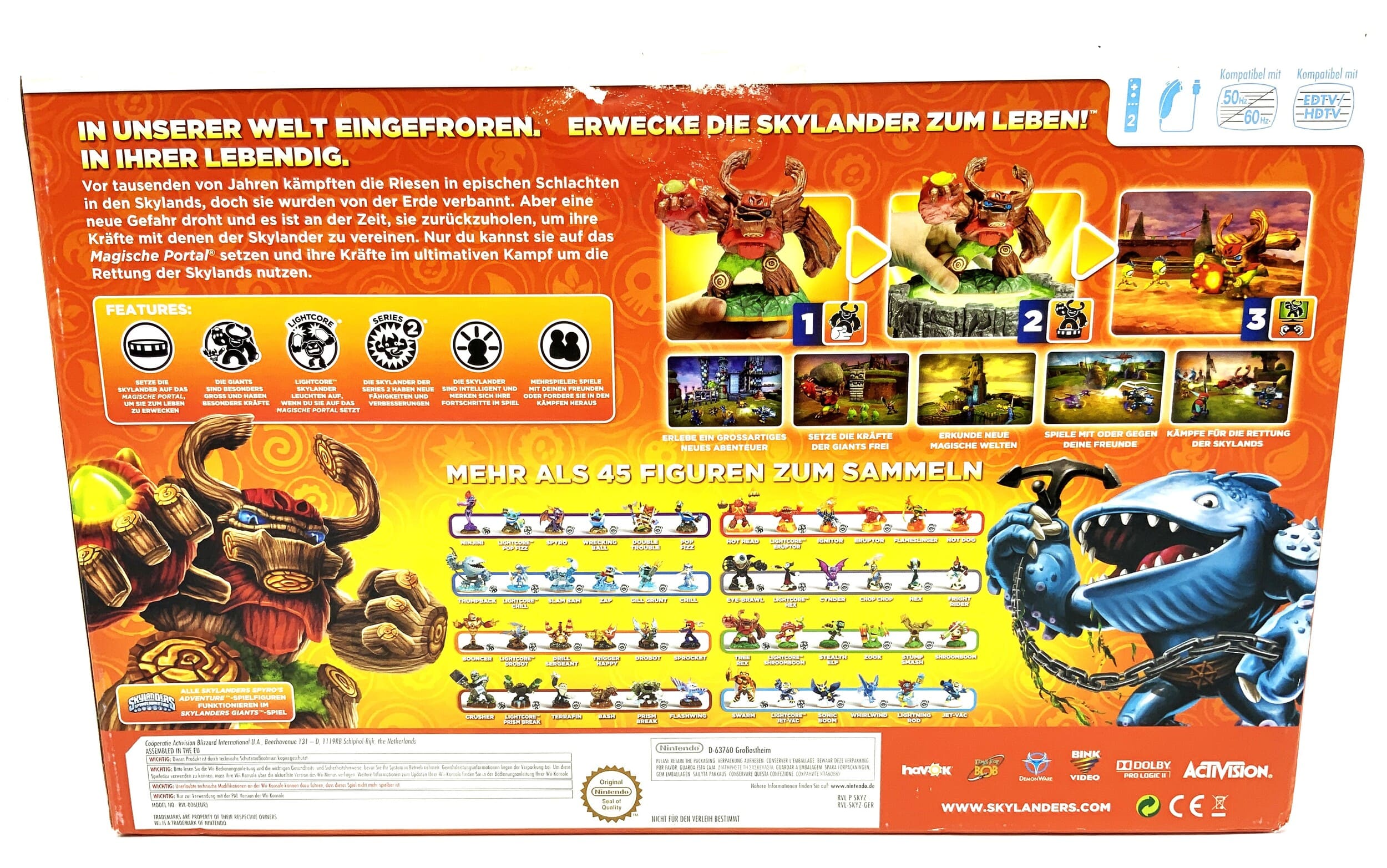Skylanders Giants Starterset für Nintendo Wii starter Pack