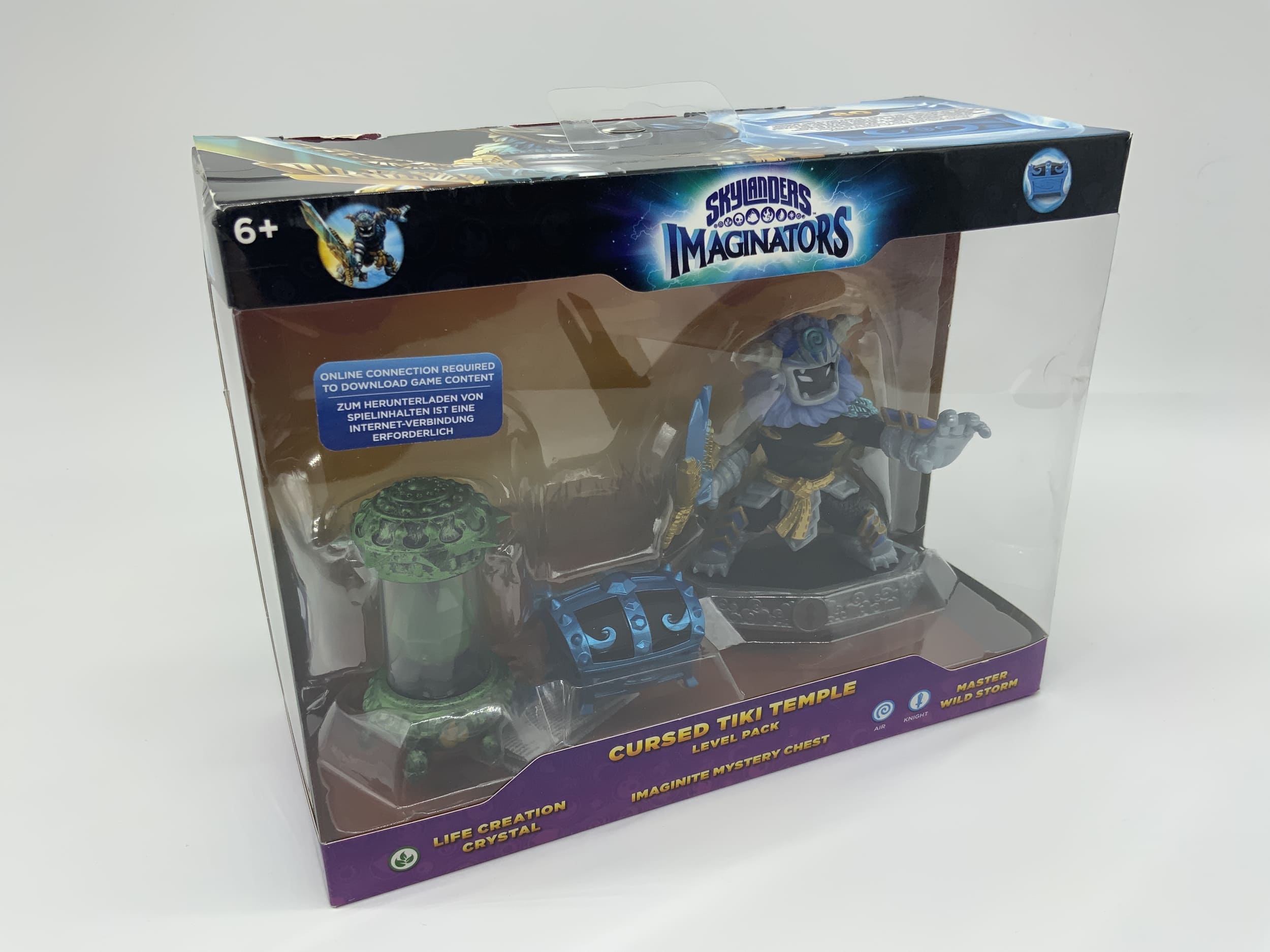 Skylanders Imaginators Cursed Tiki Temple Level Pack in original packaging with Master Wildstorm
