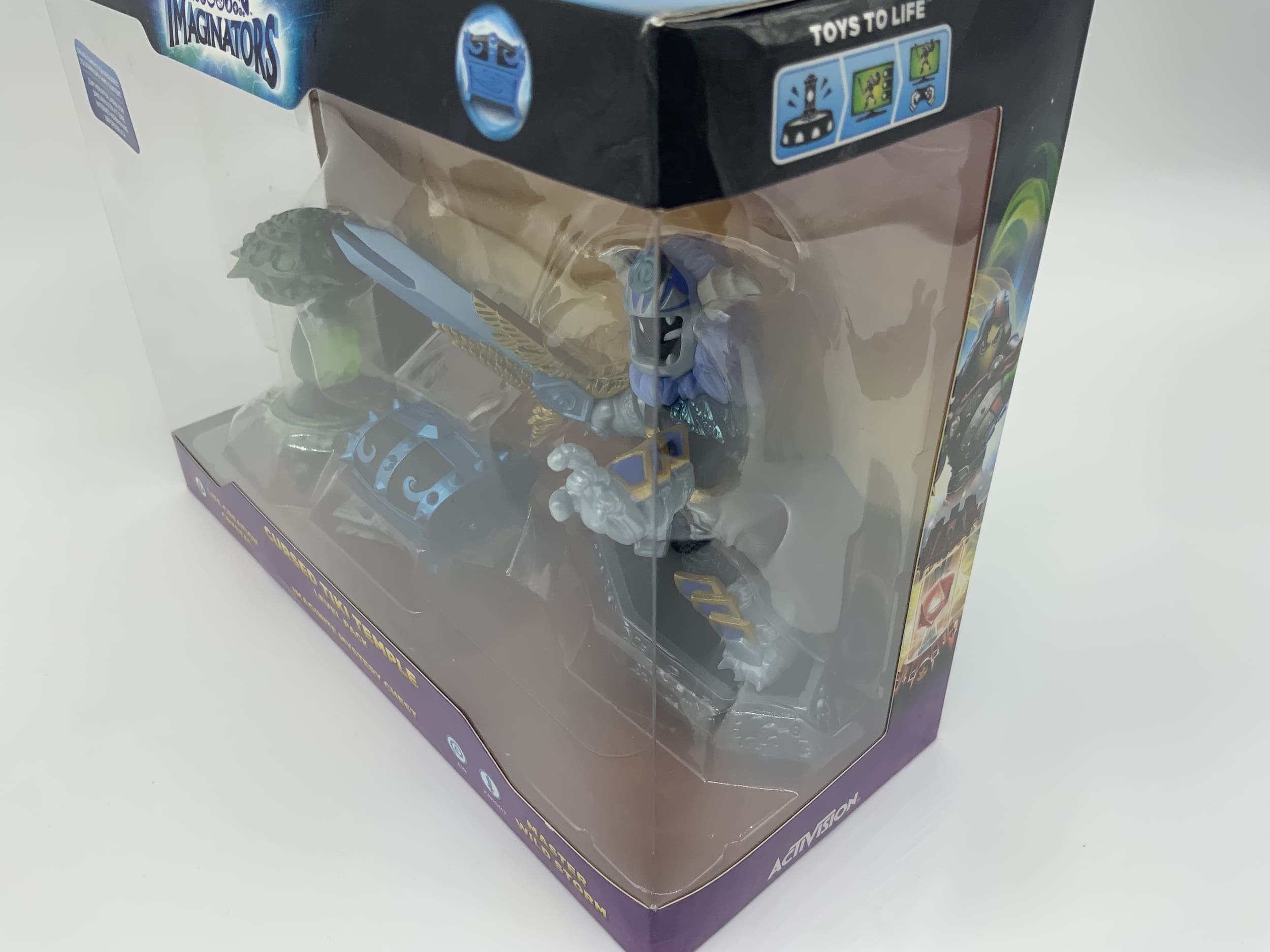 Skylanders Imaginators Cursed Tiki Temple Level Pack in original packaging with Master Wildstorm