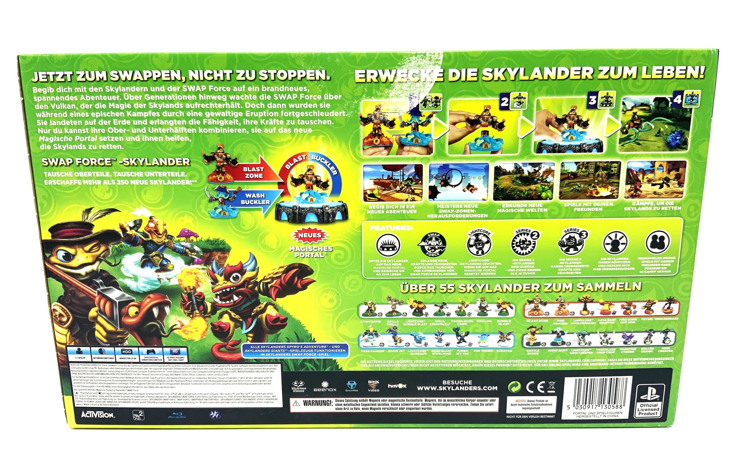 Skylanders Swap Force Starter Set for Playstation 4 starter pack PS4