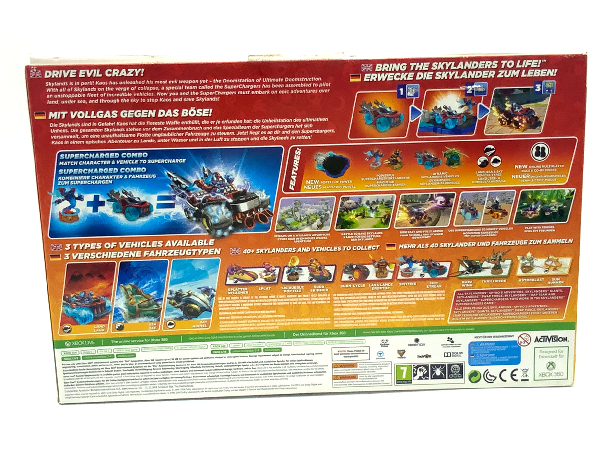 Skylanders Superchargers Starterset für Xbox 360 starter Pack