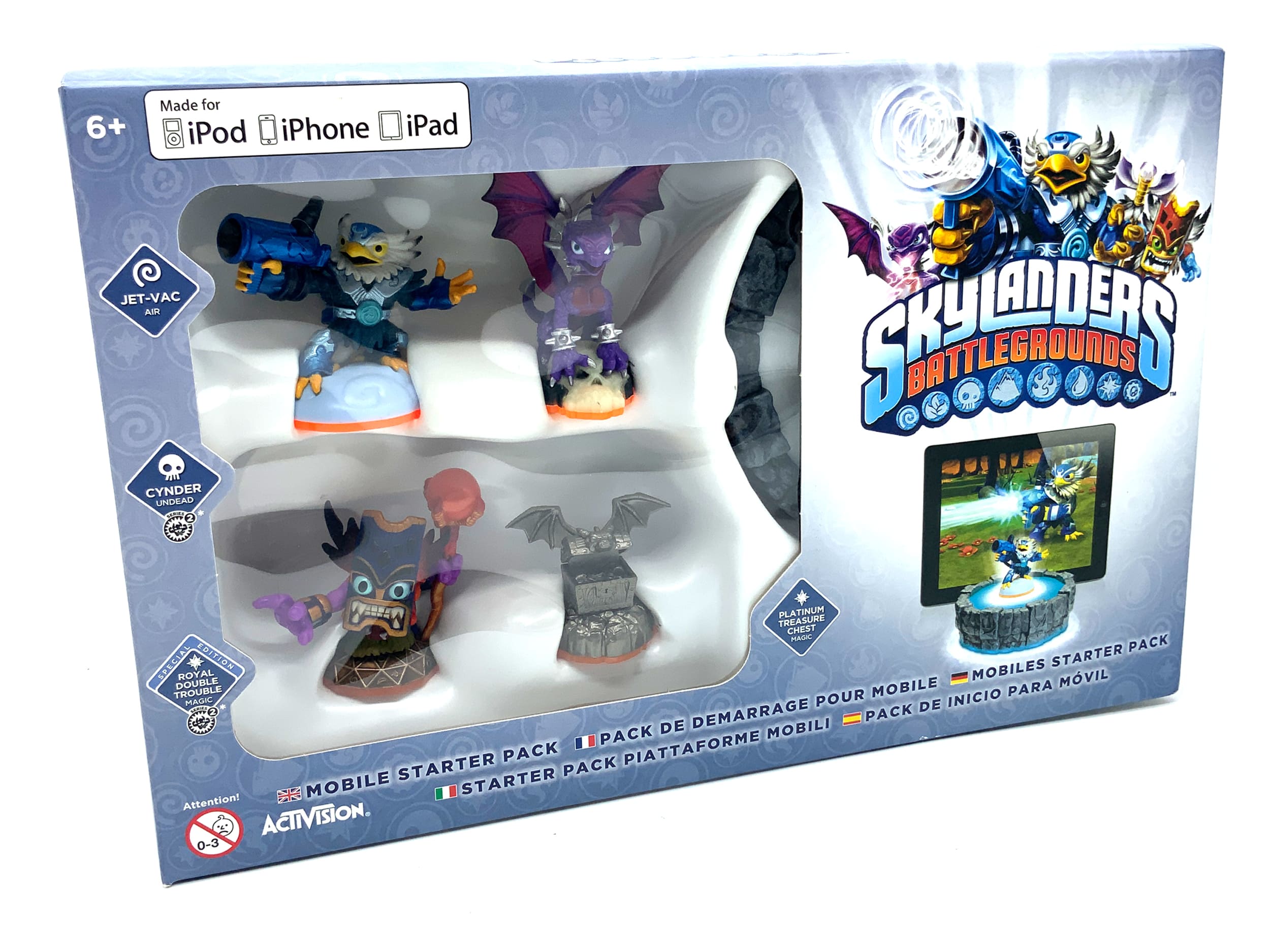 Skylanders Battlegrounds Starterset Royal Double Trouble Iphone starter Pack Neu