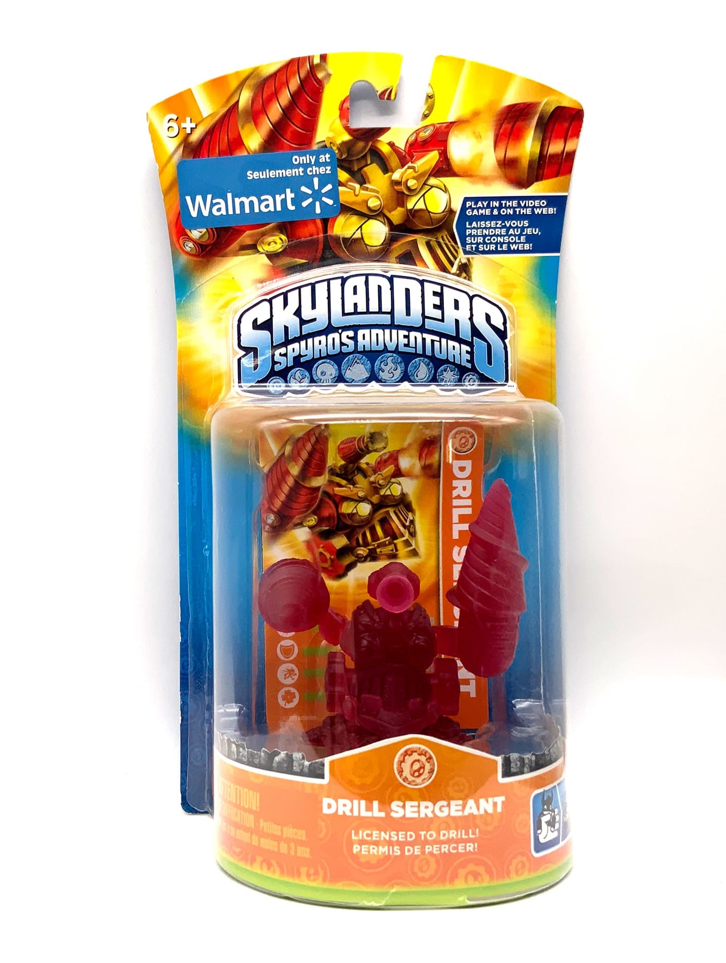 Skylanders Spyros Adventure Red Drill Sergant in OVP