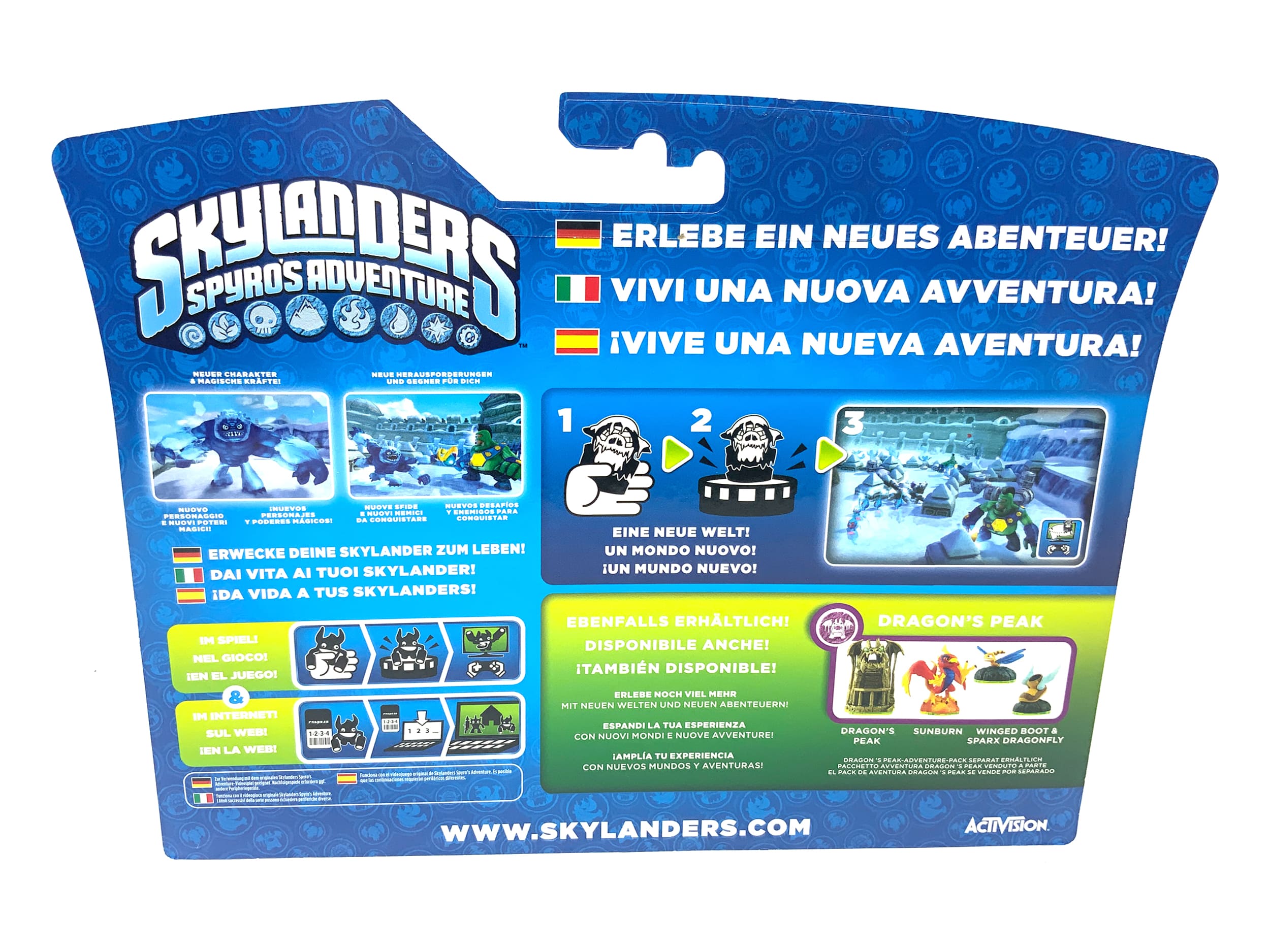 Skylanders Spyros Adventure Empire of Ice Adventure Pack in OVP
