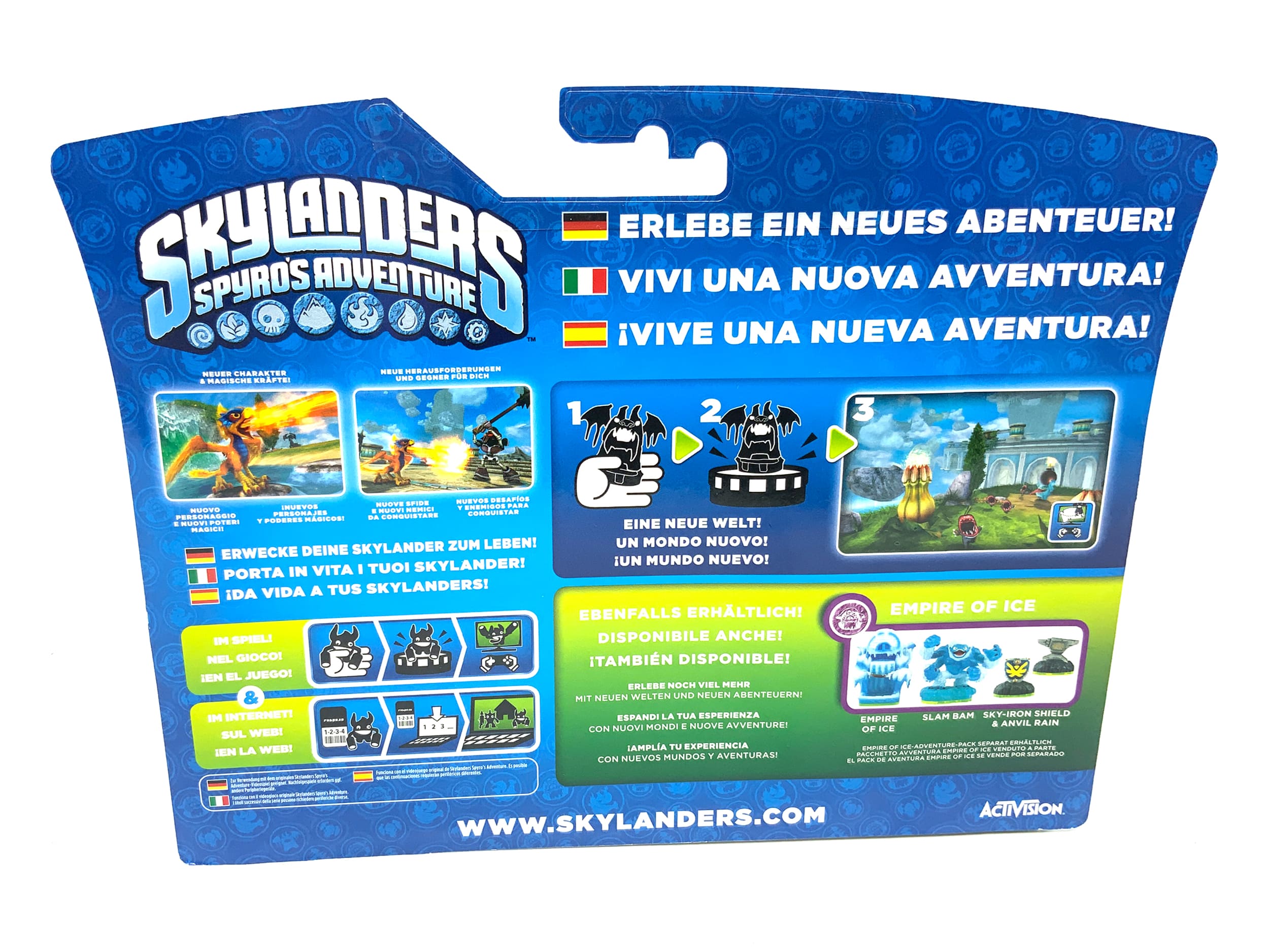 Skylanders Spyros Adventure Dragons Peak Adventure Pack in OVP