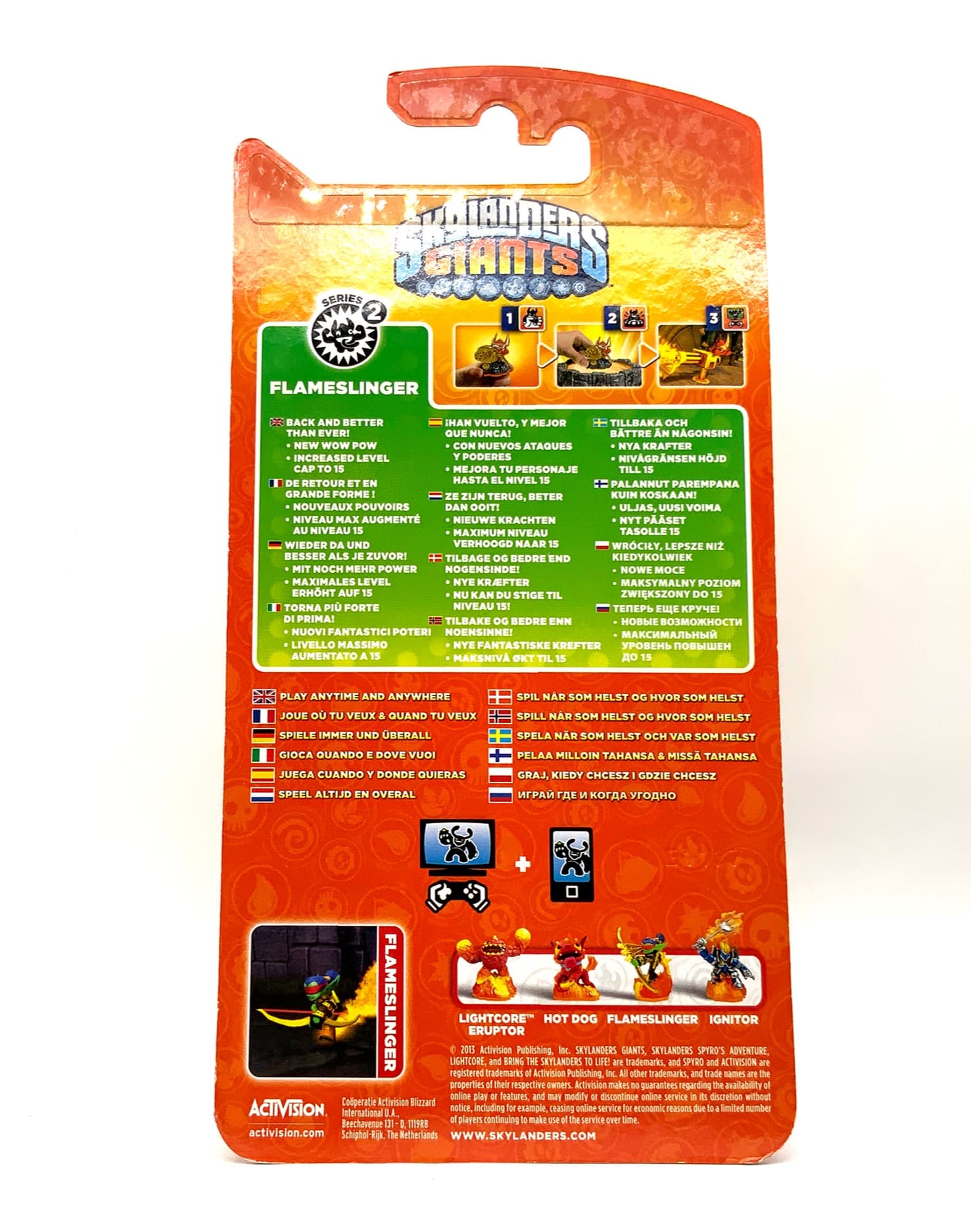 Skylanders Giants Flameslinger in OVP