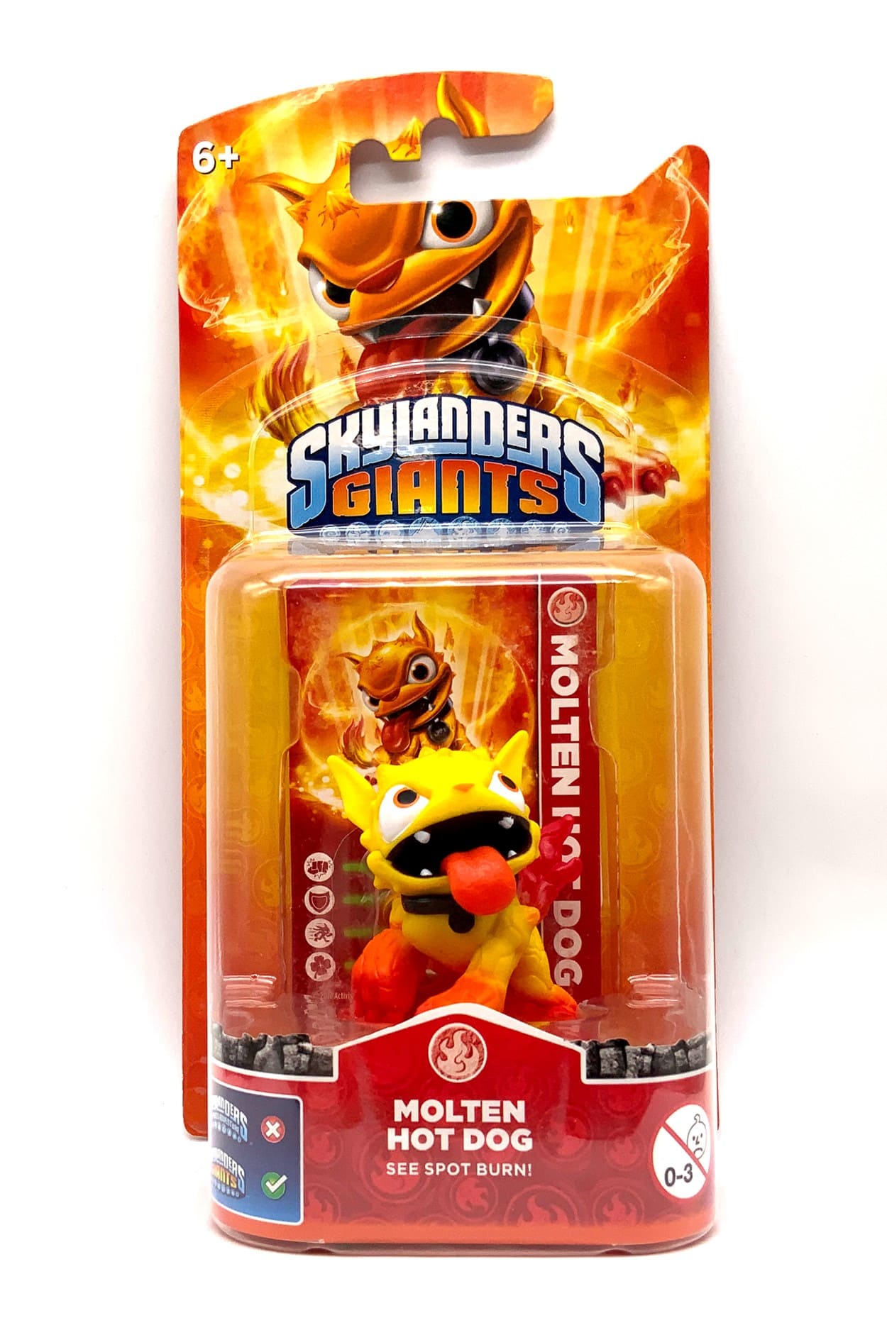 Skylanders Giants Molten Hot Dog in OVP