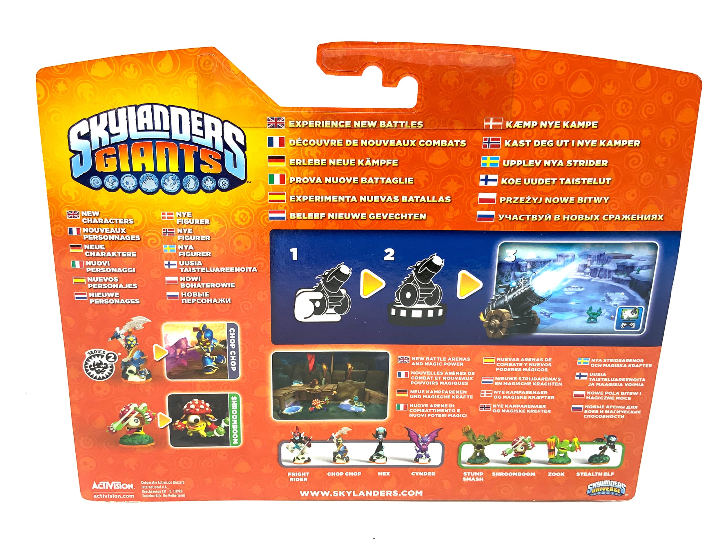 Skylanders Giants Dragonfire Cannon Battle Pack in OVP