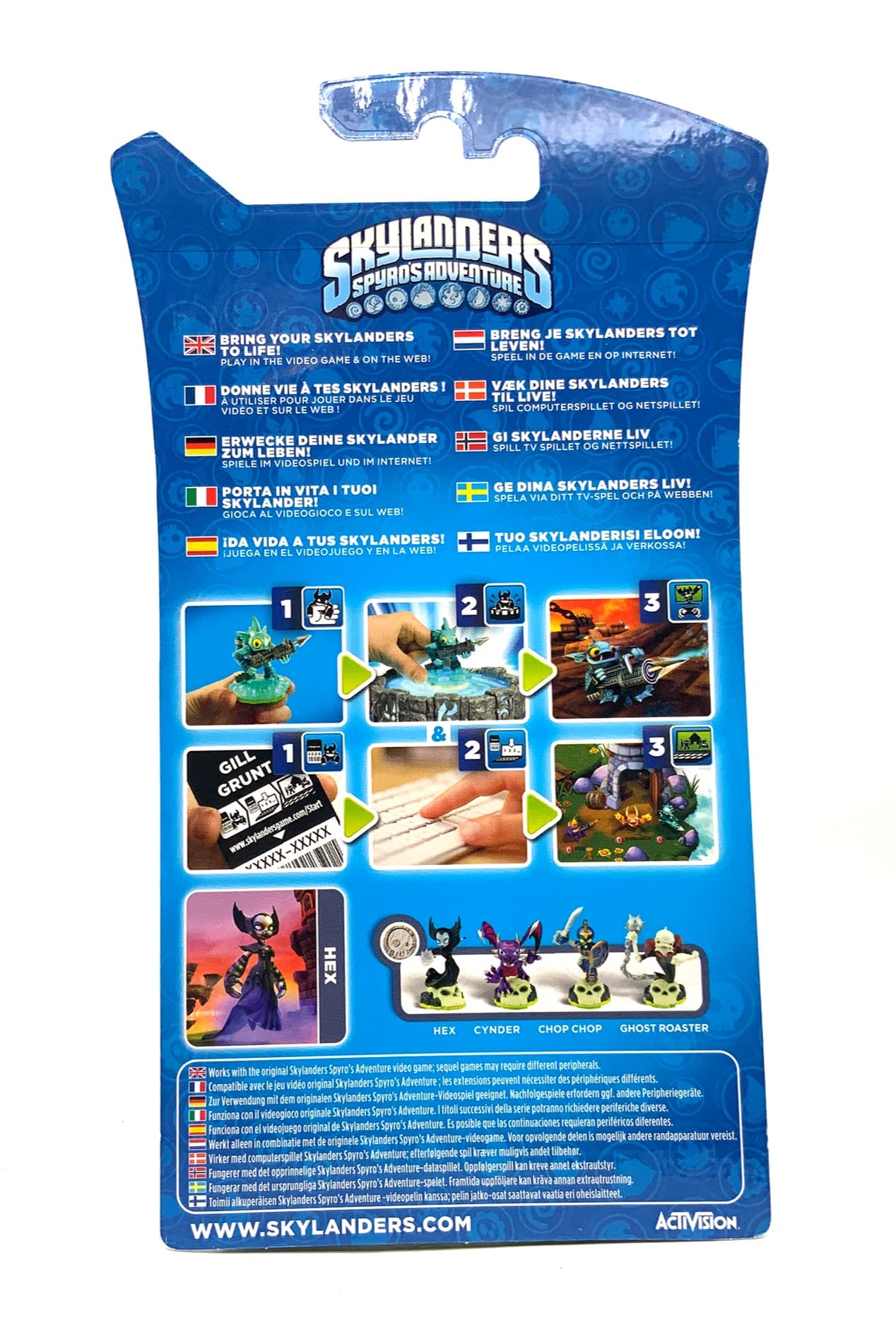 Skylanders Spyros Adventure Hex in OVP