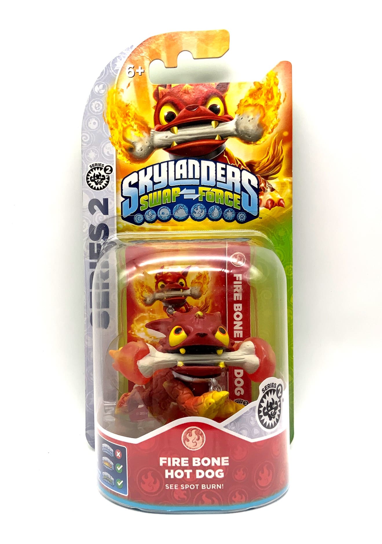 Skylanders Swap Force Fire Bone Hot Dog in OVP