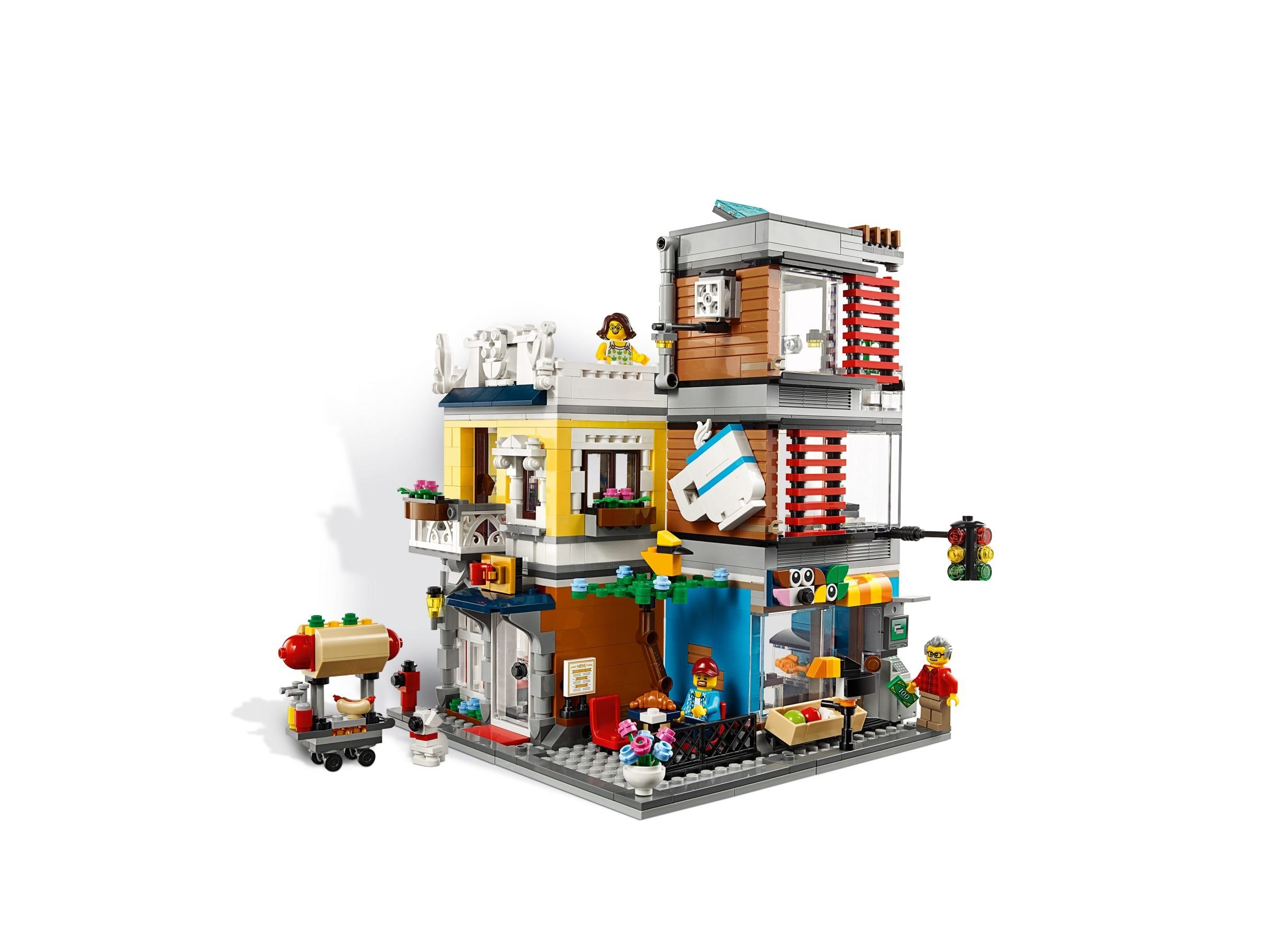 LEGO Creator 31097 Townhouse with Pet Shop &amp; Café