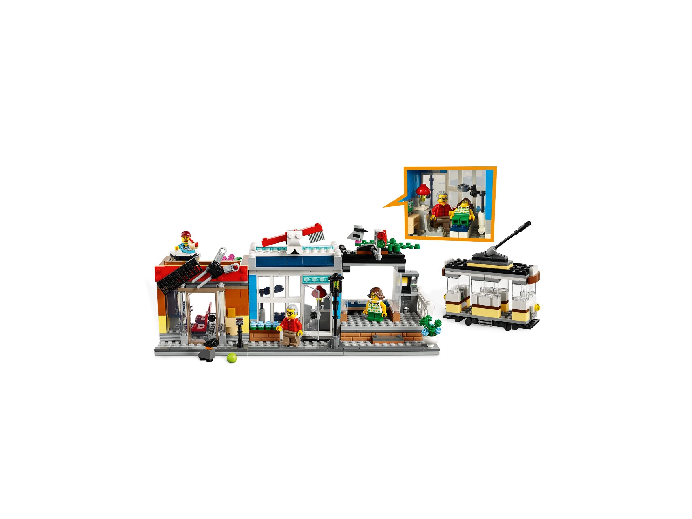 LEGO Creator 31097 Townhouse with Pet Shop &amp; Café