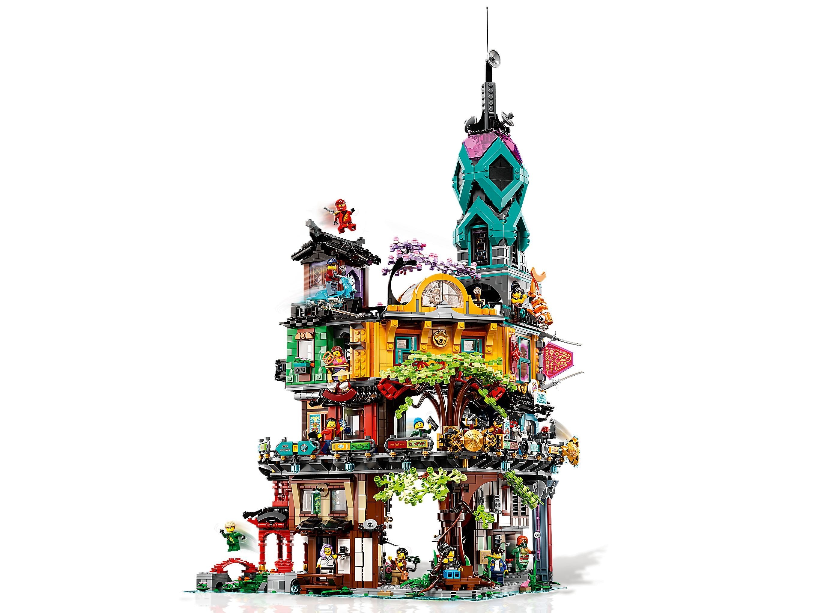 LEGO Ninjago 71741 The Gardens of NINJAGO® City