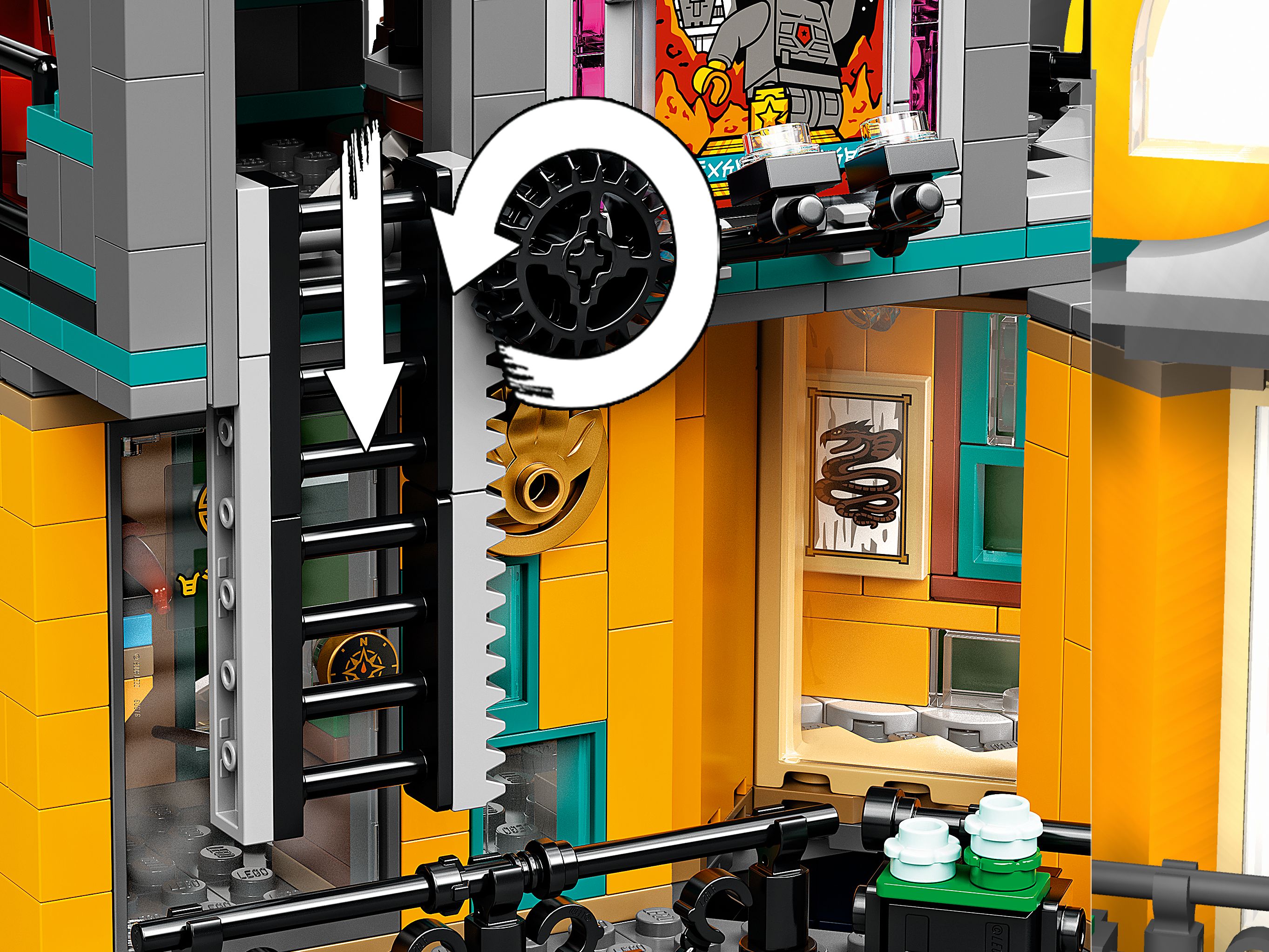 LEGO Ninjago 71741 The Gardens of NINJAGO® City