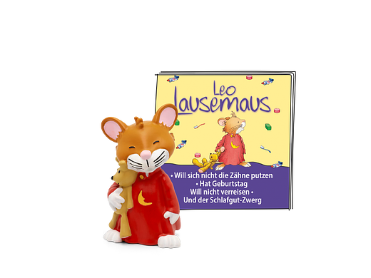 Tonie Figures Leo Lausemaus The original audio play based on the books 3 Audio figure for Toniebox