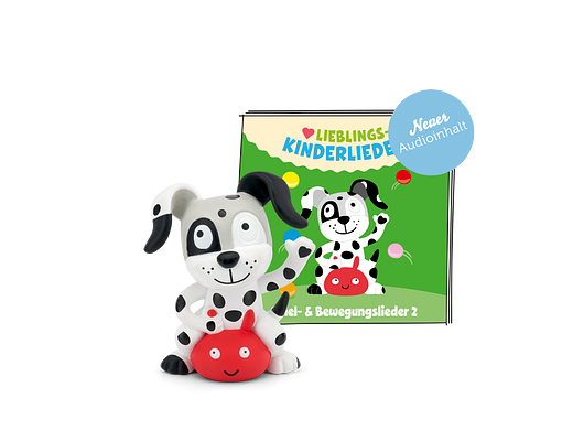 Tonie Figures Favorite Children's Songs Play and Movement Songs 2 (New Edition 2023) Audio Figure for Toniebox