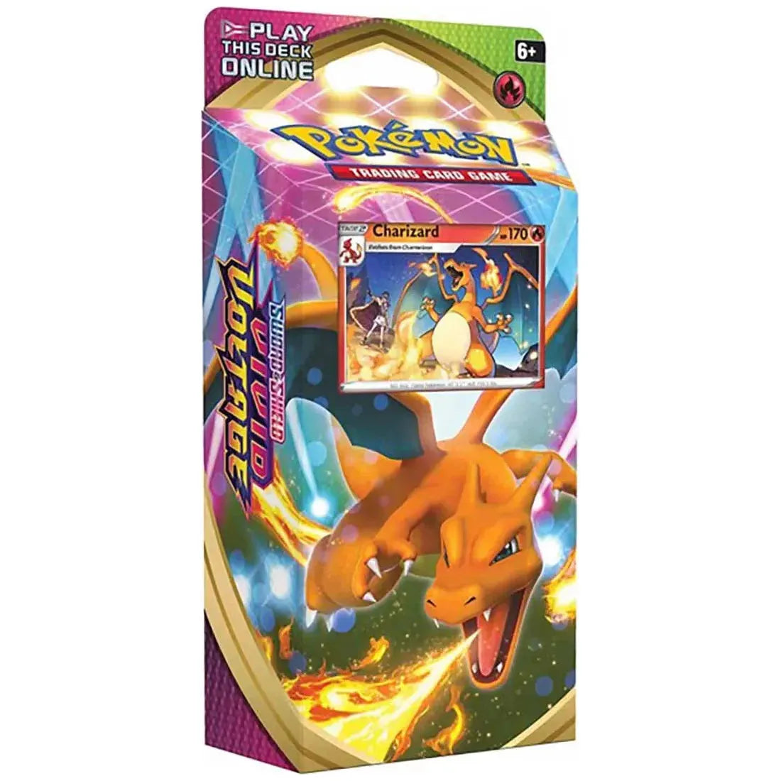 Pokémon Épée et Bouclier Charizard Vivid Voltage Theme Deck (anglais)