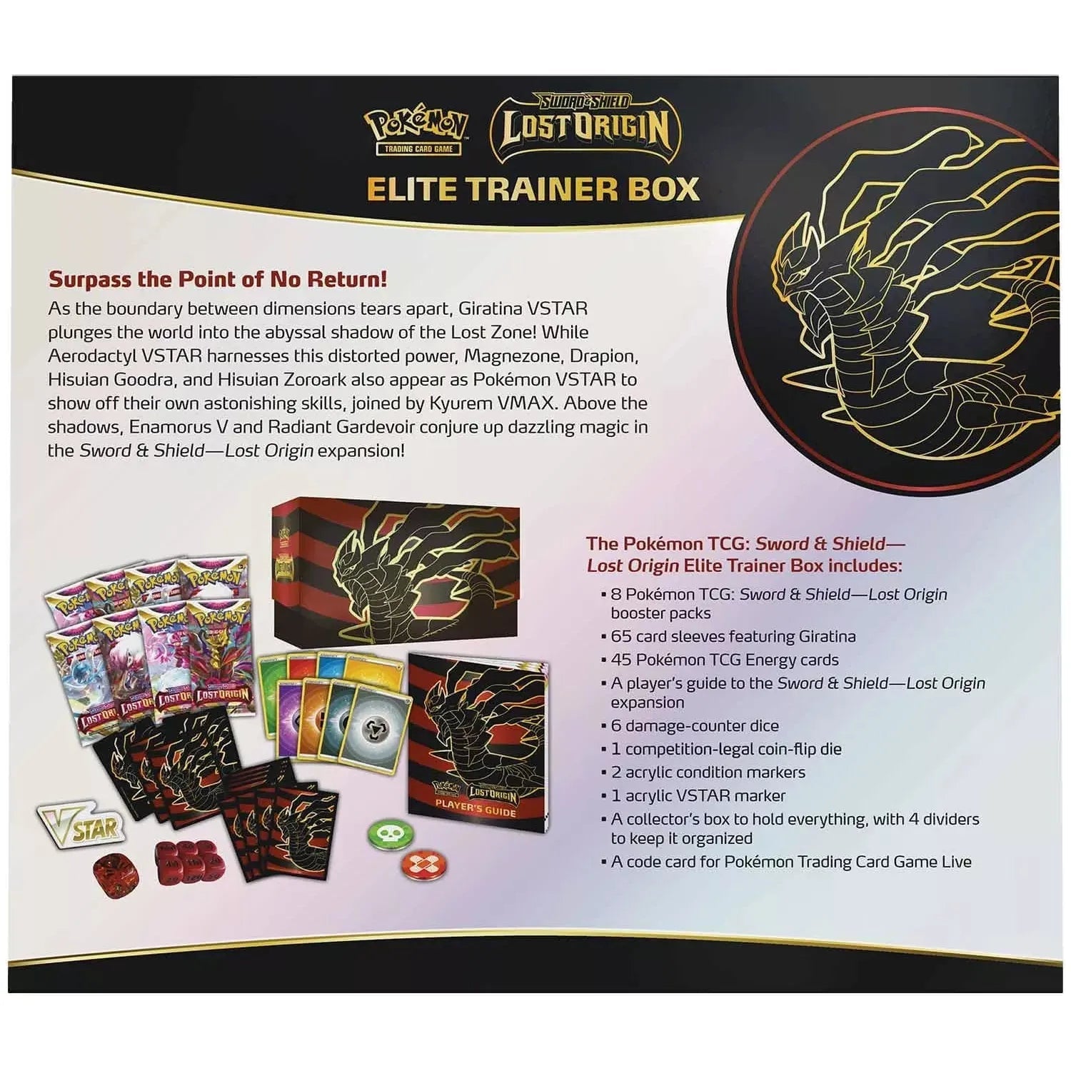 Pokémon Sword &amp; Shield Lost Origin Elite Trainer Box (English)