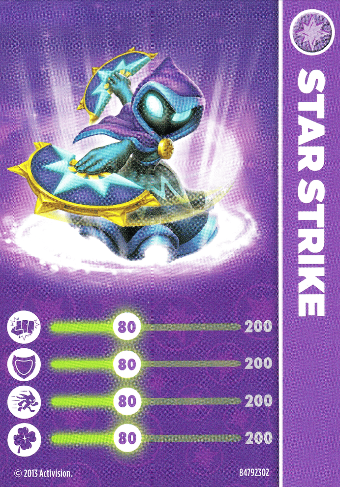 Skylanders Swap Force Star Strike Karte