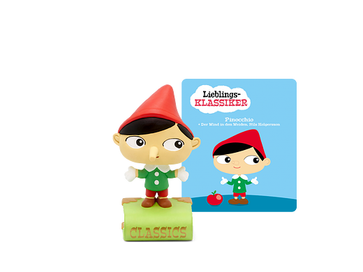 Tonie Figures Favorite Classic Pinocchio (New Edition 2024) Audio Figure for Toniebox