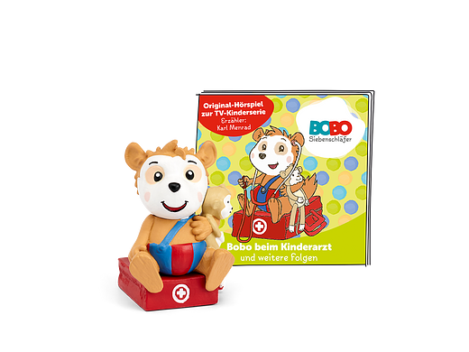 Tonie figures Bobo Dormouse Bobo at the pediatrician and other episodes Audio figure for Toniebox