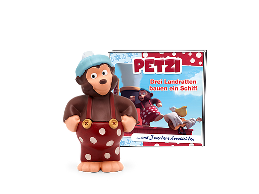 Figurine audio Tonie Figures Petzi Three Landlubbers Build a Ship pour Toniebox